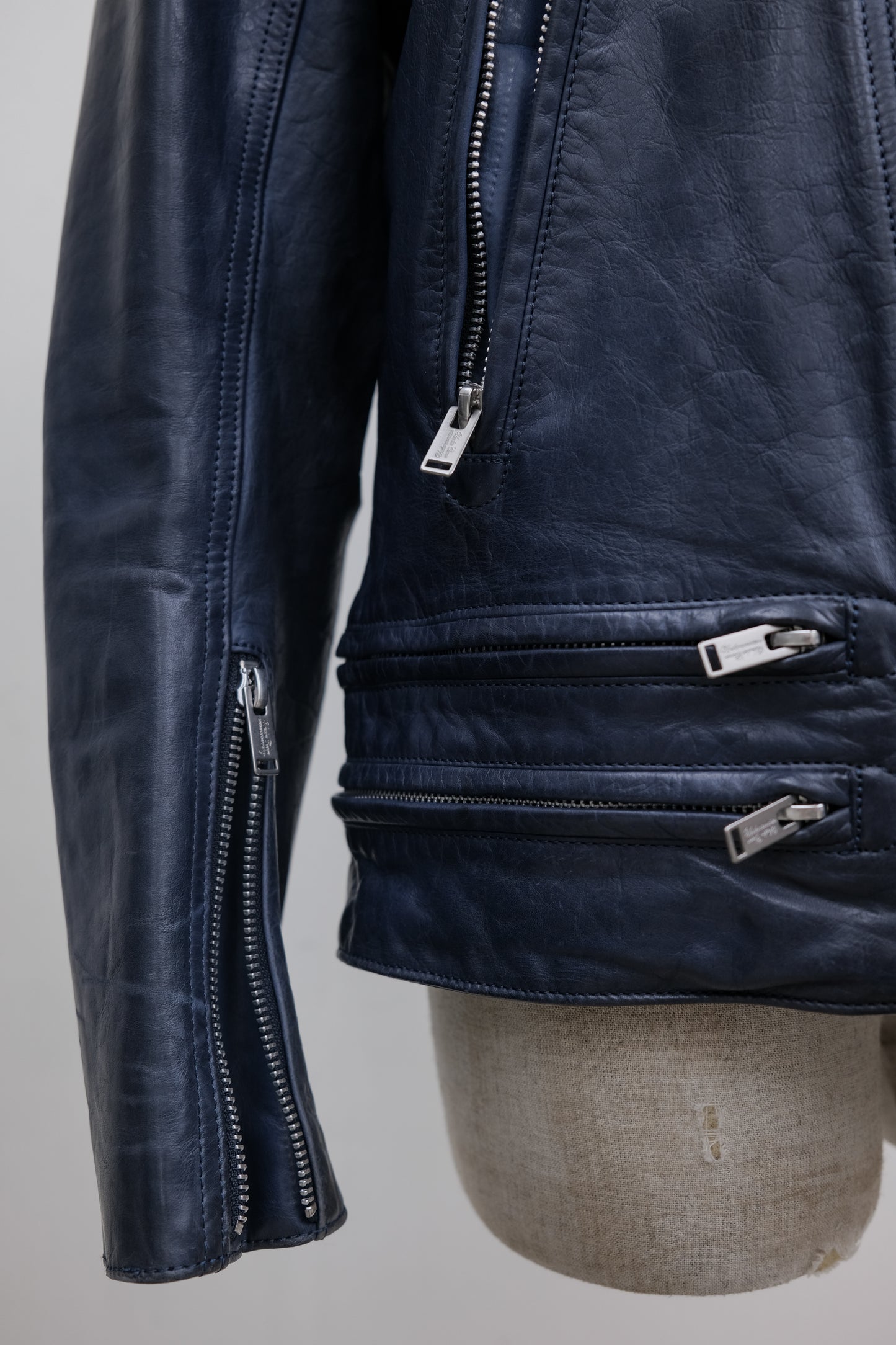 Undercover F/W2013 “Anatomicouture" - Calf Leather Double Rider Jacket
