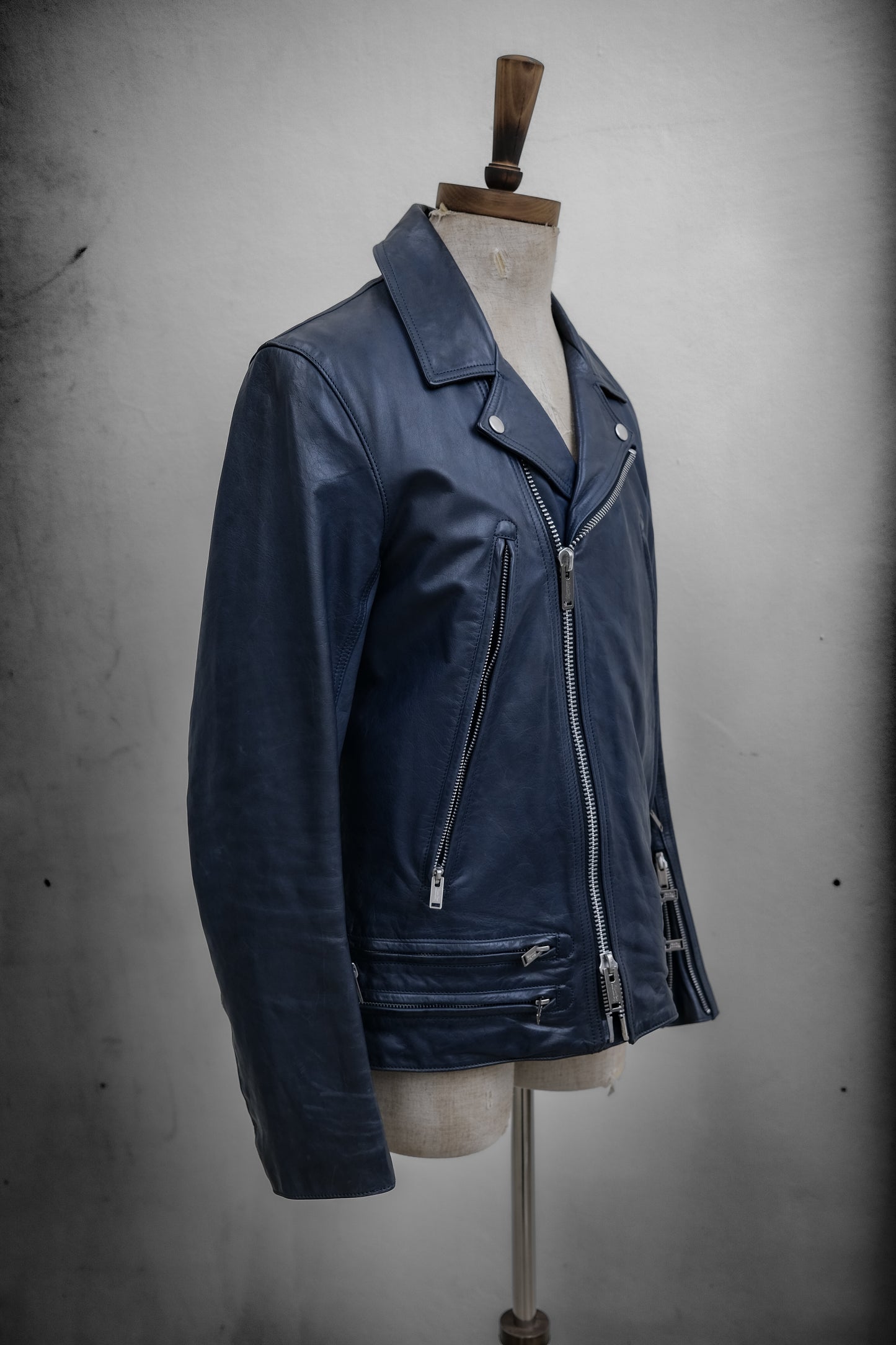 Undercover F/W2013 “Anatomicouture" - Calf Leather Double Rider Jacket