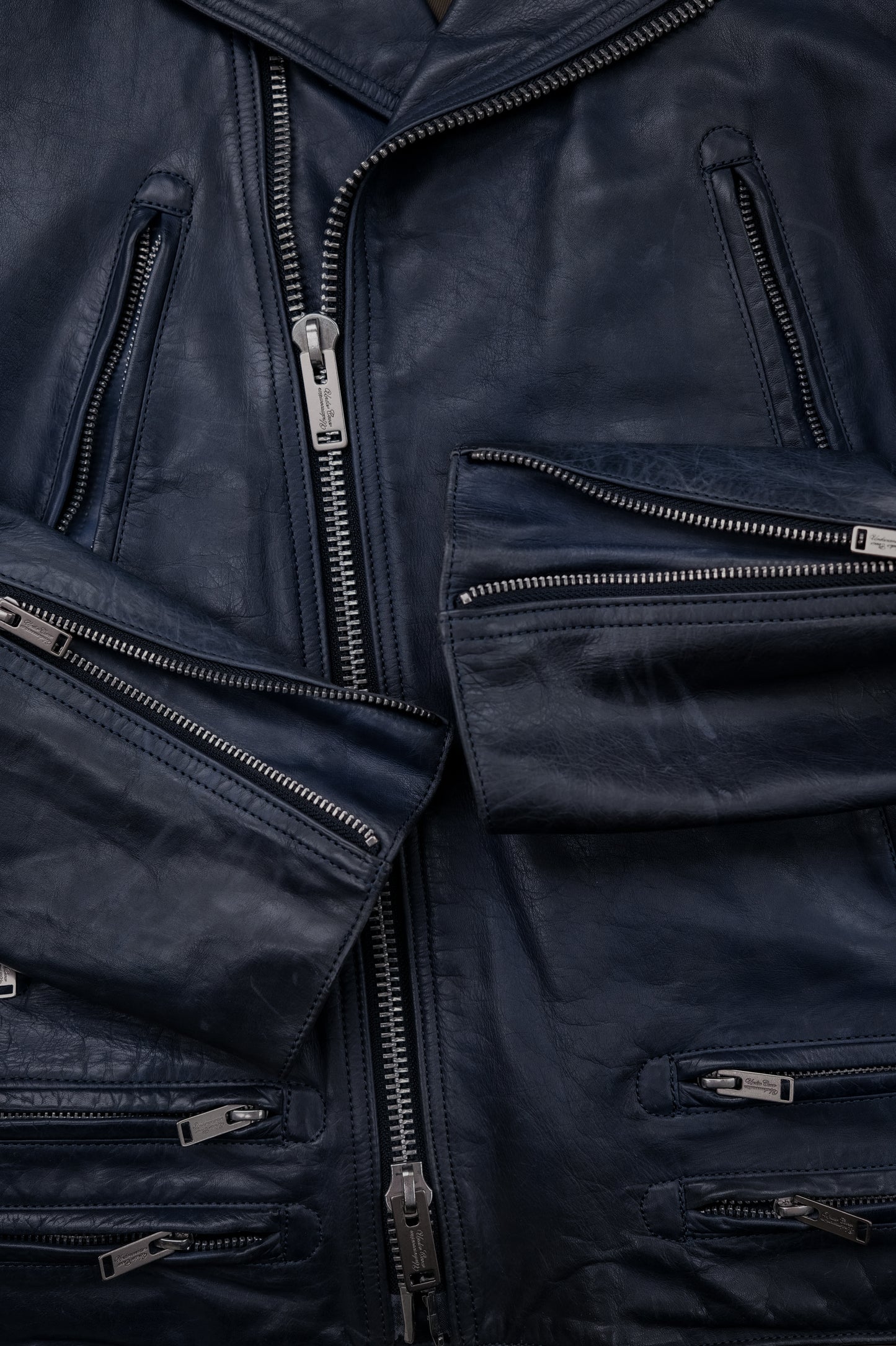 Undercover F/W2013 “Anatomicouture" - Calf Leather Double Rider Jacket