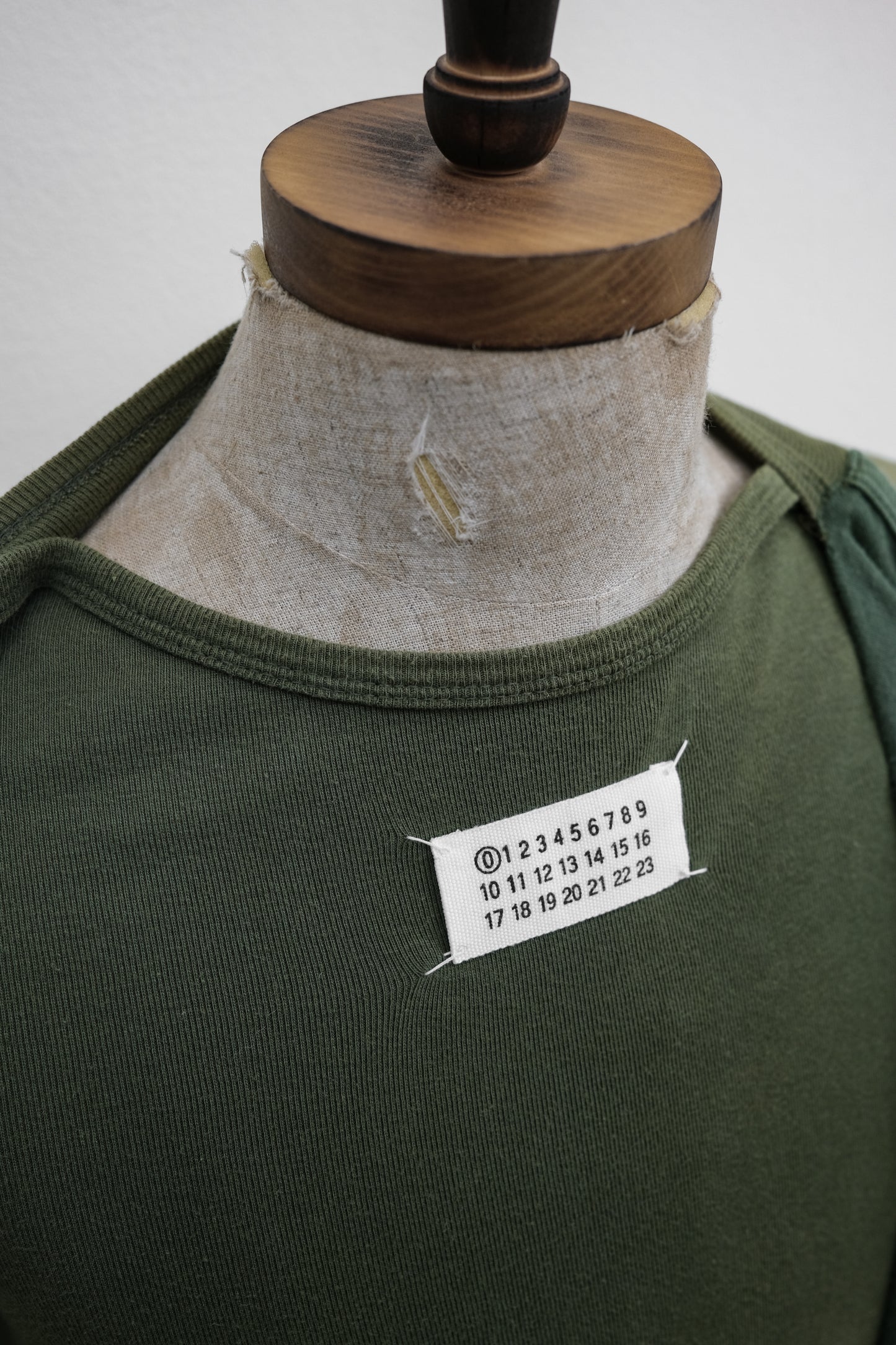 Martin Margiela Line ⓪ S/S2002 - Artisanal Reconstructed T-shirts Cardigan
