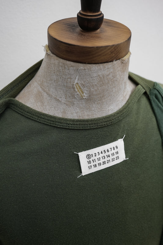 Martin Margiela Line ⓪ F/W2002 - Artisanal Reconstructed T-shirts Cardigan