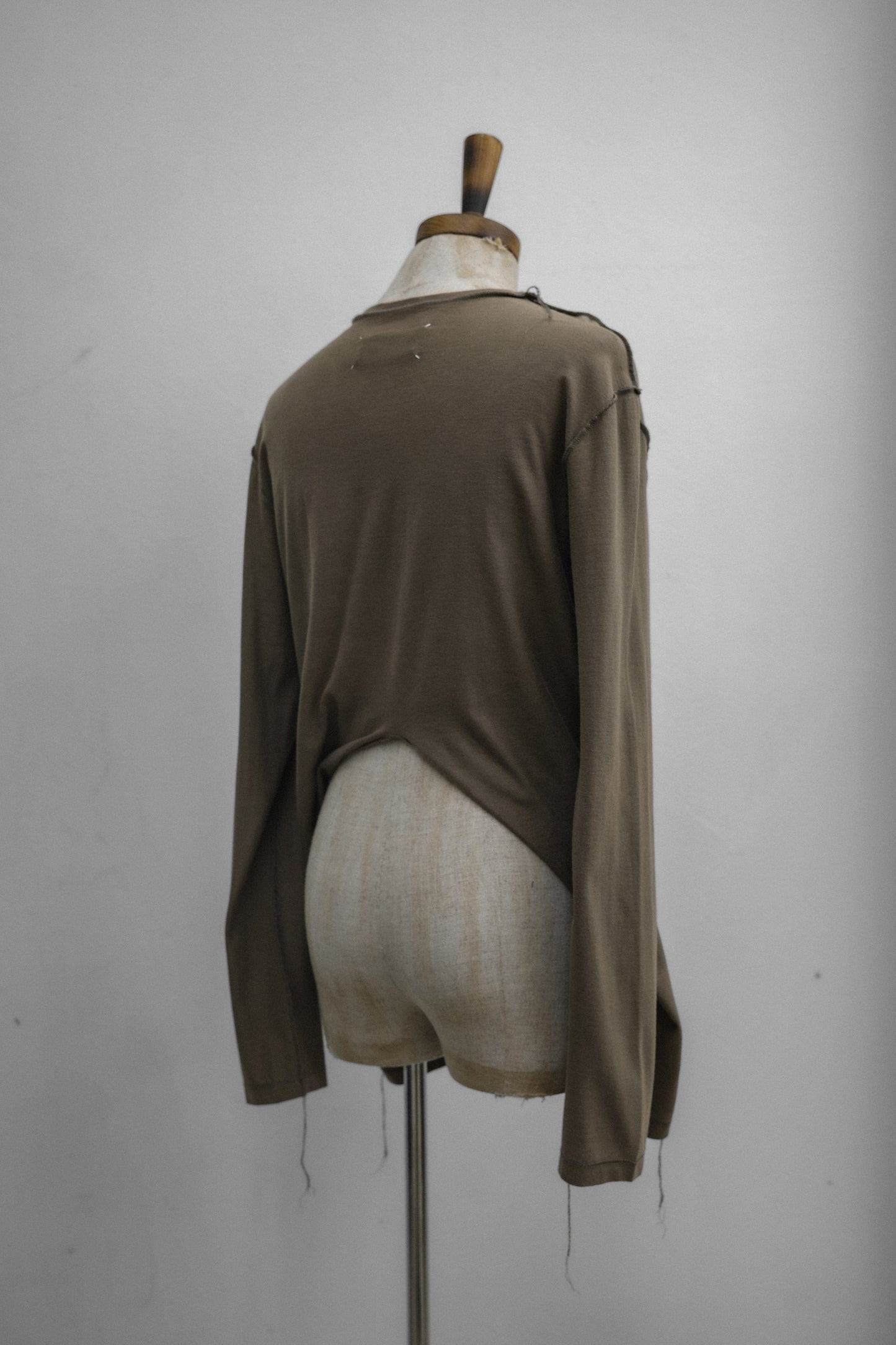 Martin Margiela S/S2003 - Inside-out Front Draped Top