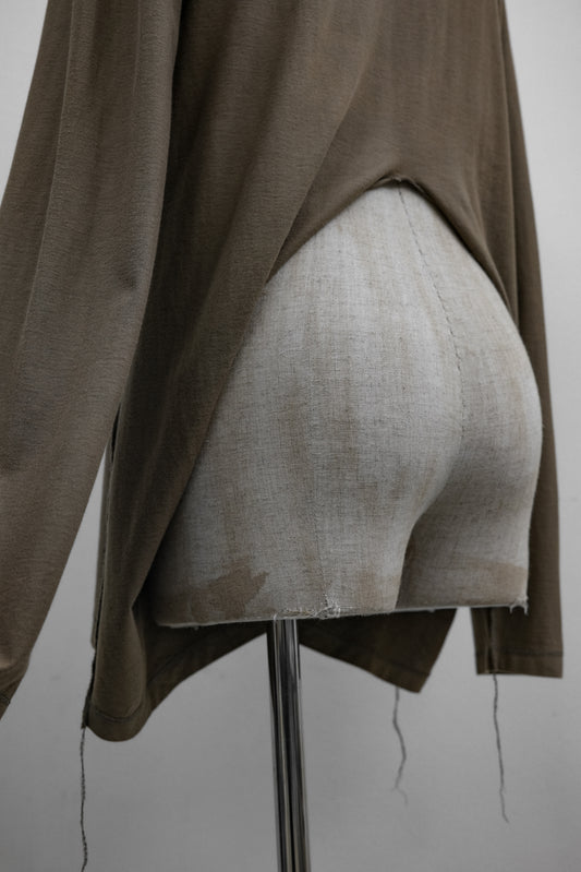 Martin Margiela S/S2003 - Inside-out Front Draped Top