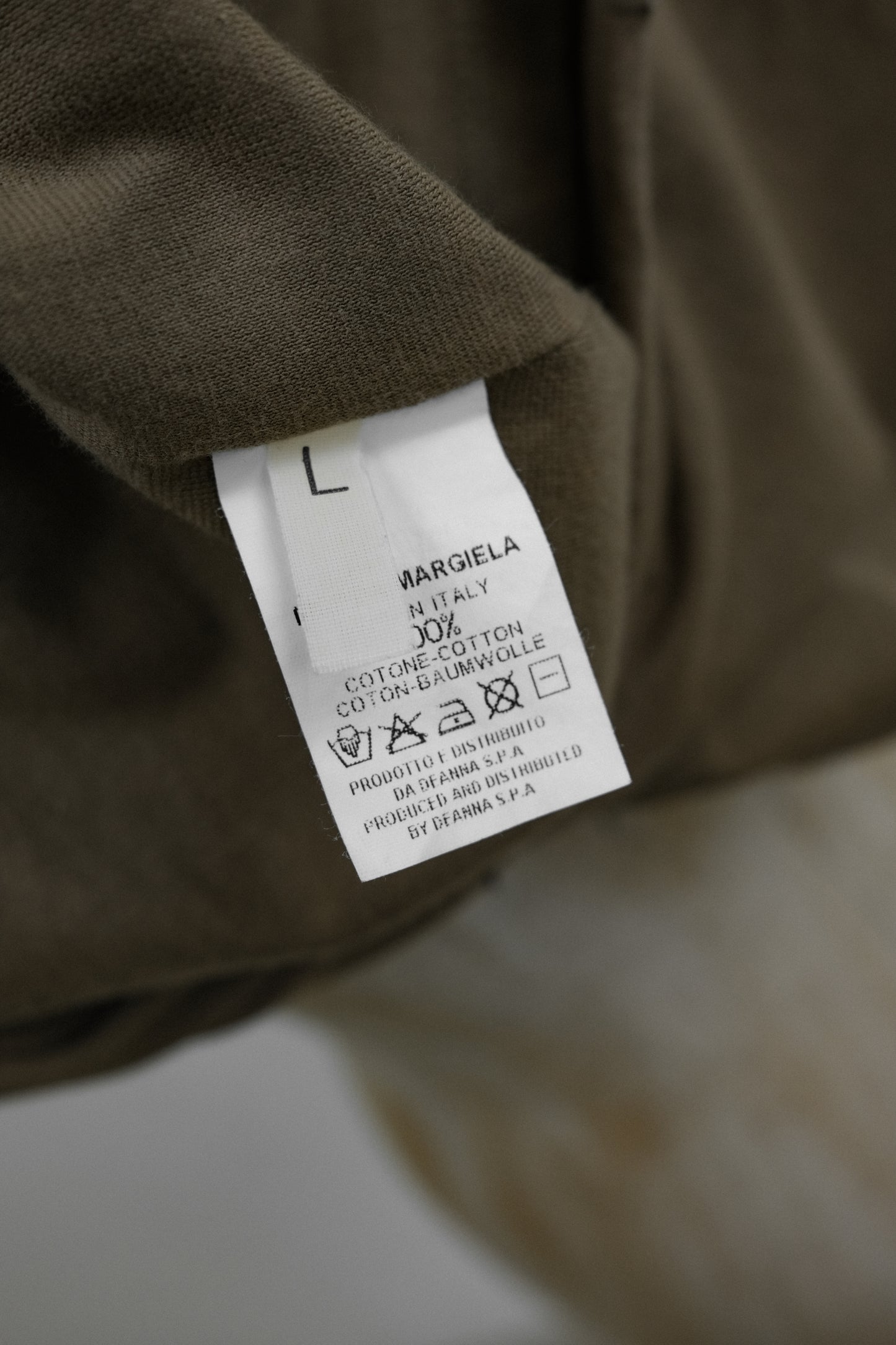 Martin Margiela S/S2003 - Inside-out Front Draped Top