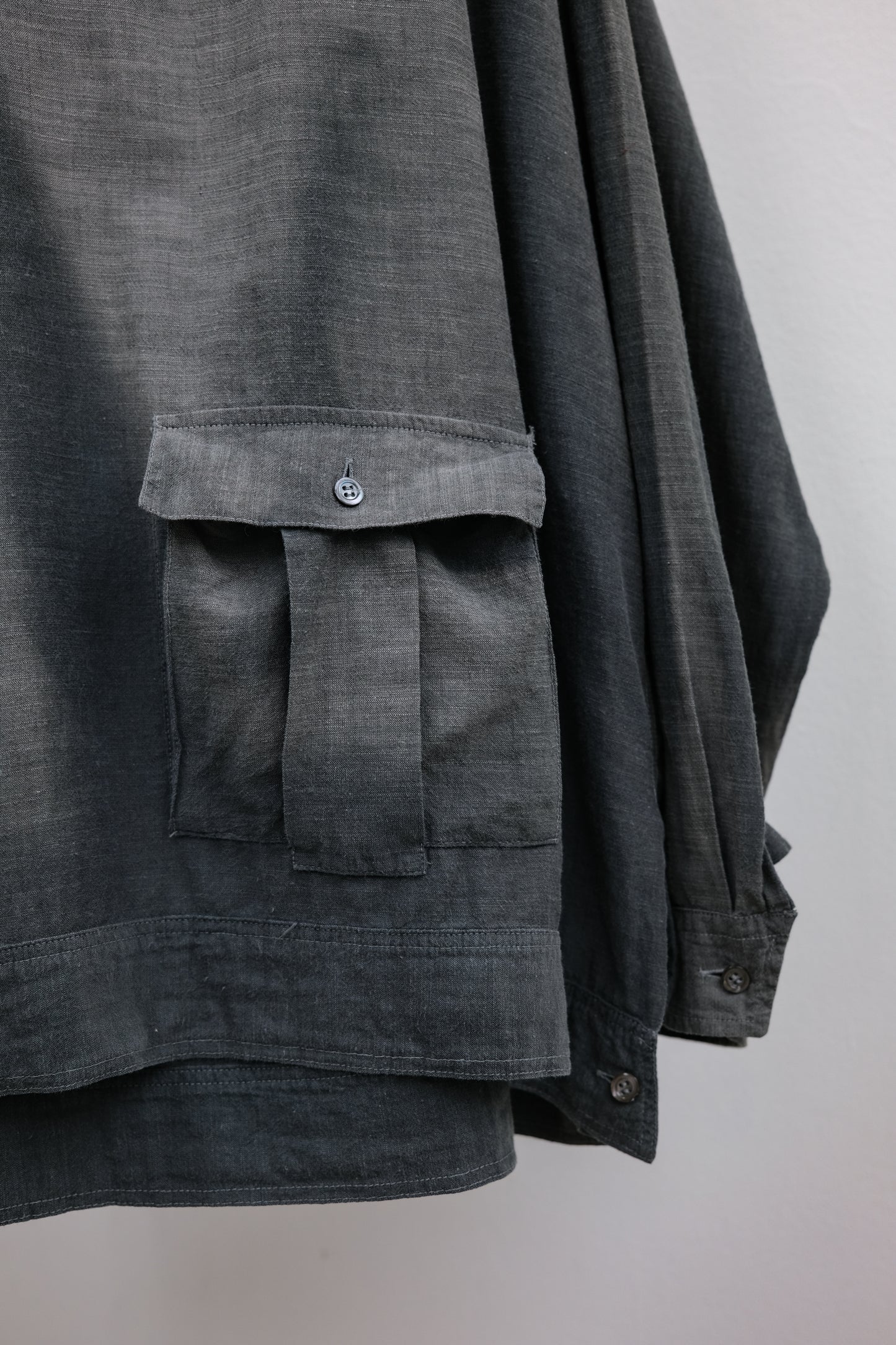Persona Grata 1980/1990s - Sun Faded Linen Shirt