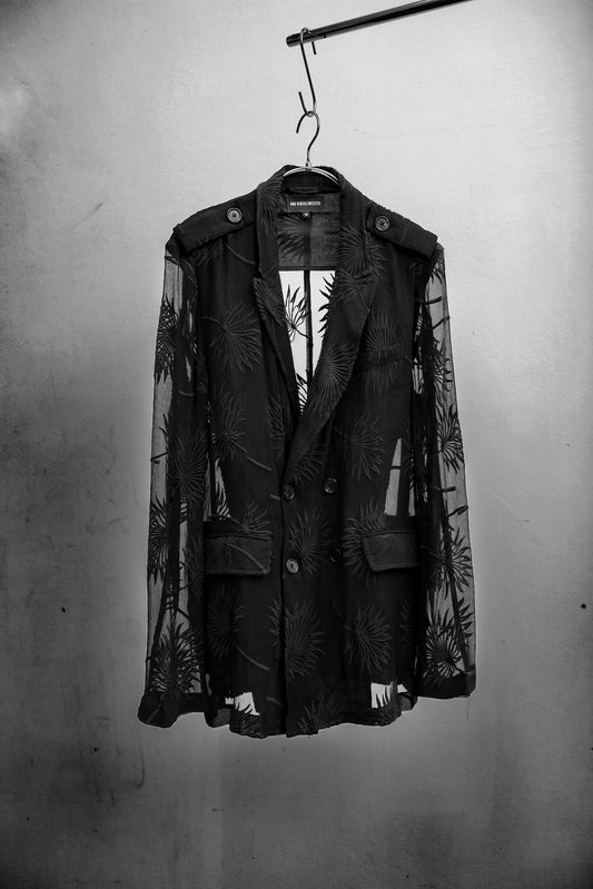 Ann Demuelemeester by Sébastien Meunier S/S2016 - Silk Blend Organza Embroidered Blazer
