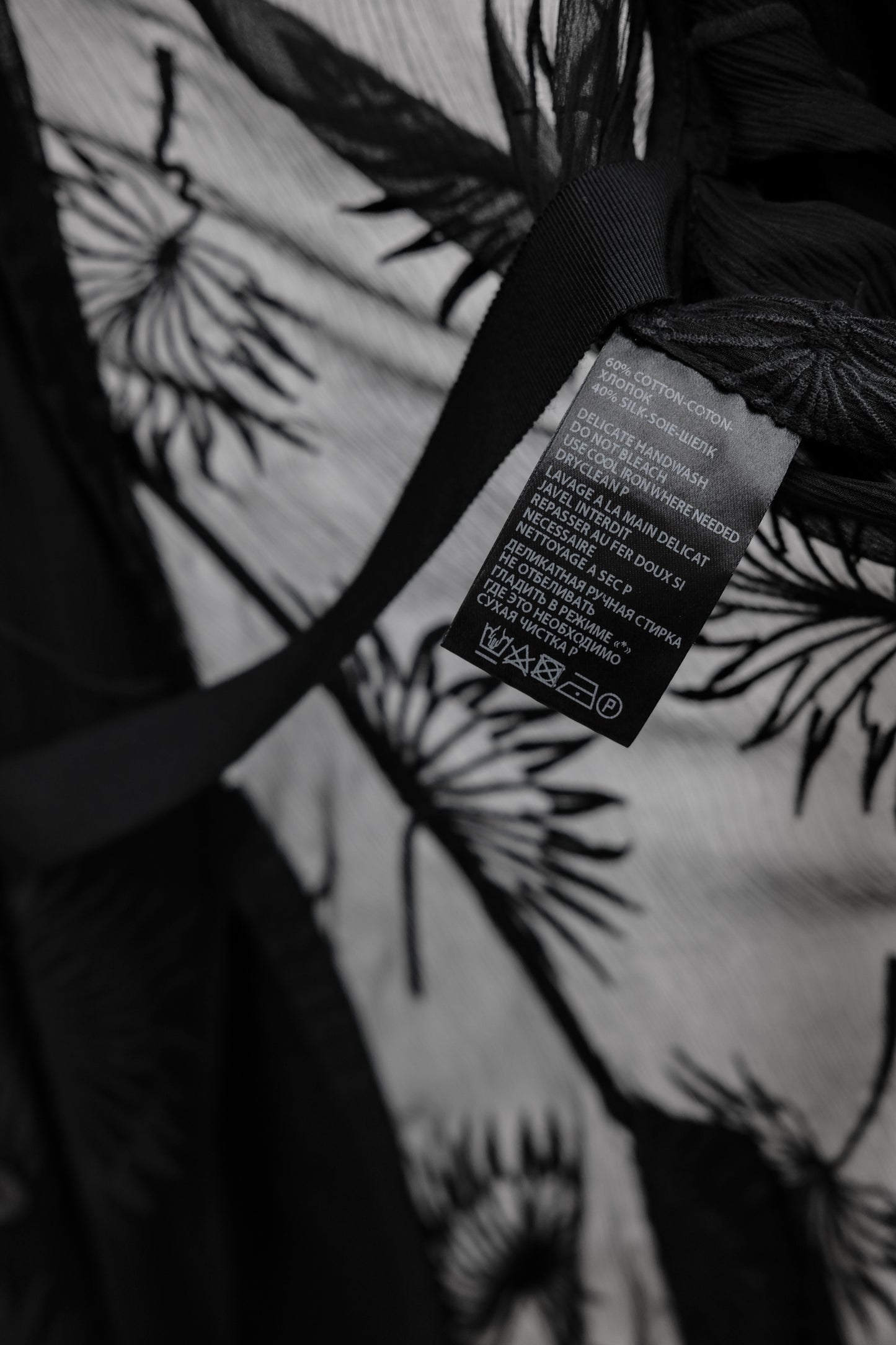 Ann Demuelemeester by Sébastien Meunier S/S2016 - Silk Blend Organza Embroidered Blazer