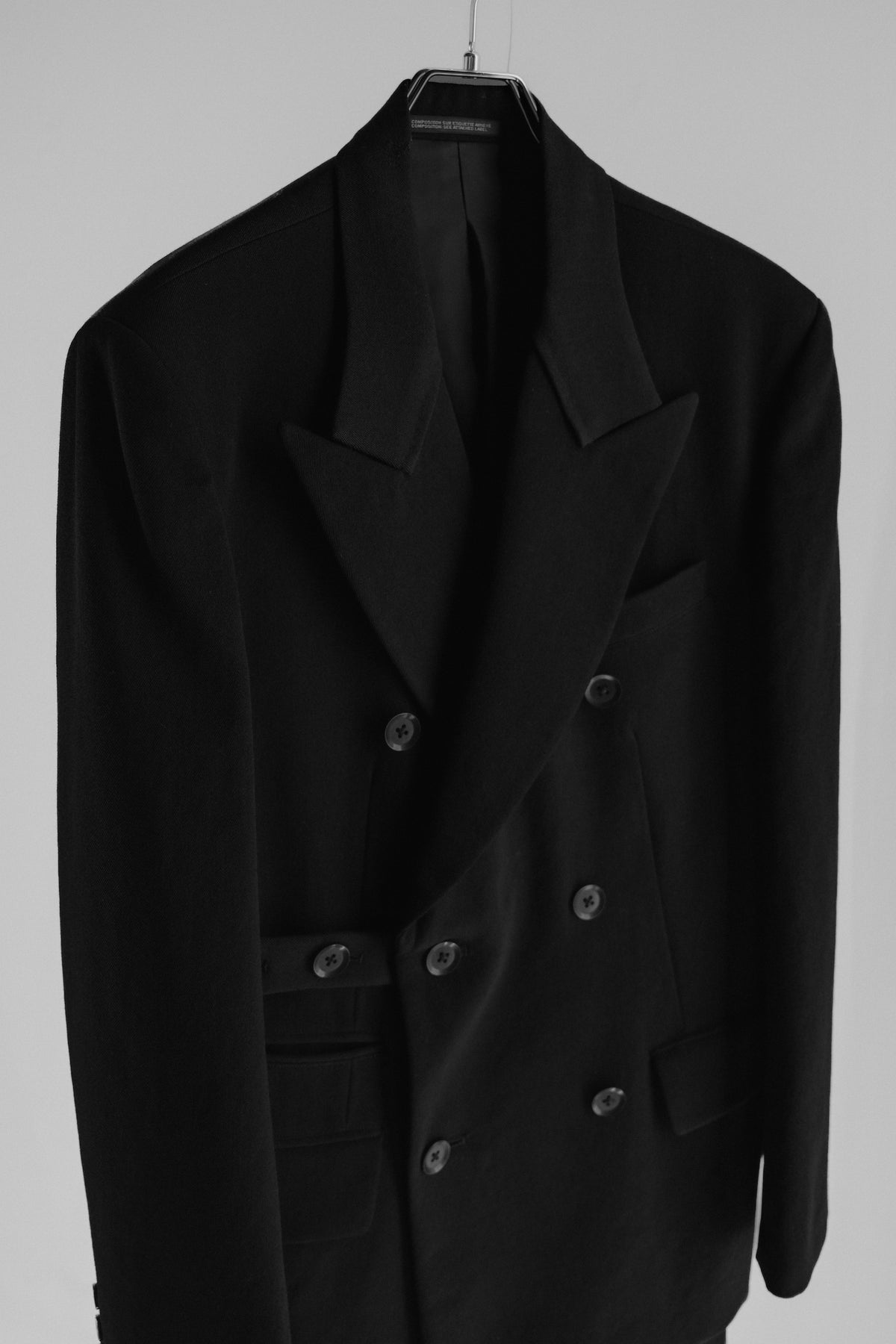 Yohji Yamamoto POUR HOMME F/W2013 - Double Breasted Wool Blazer