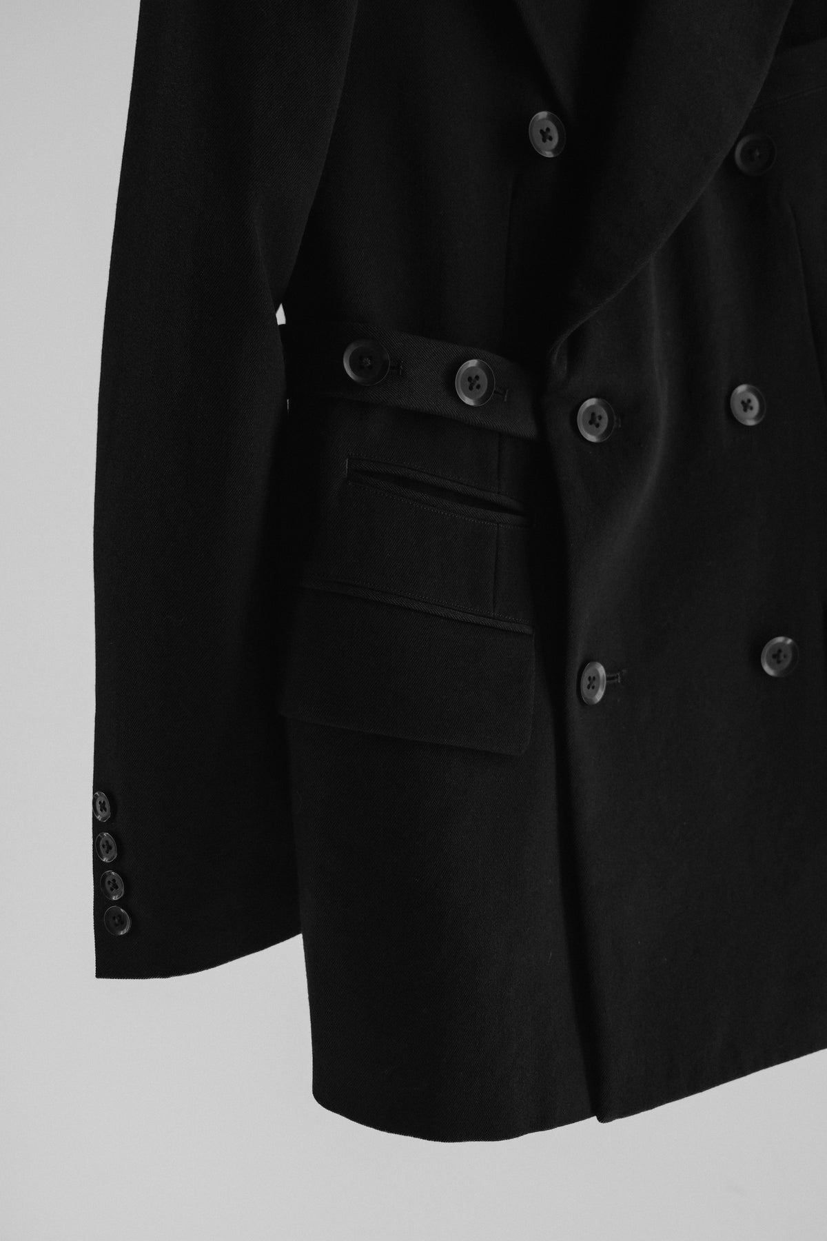 Yohji Yamamoto POUR HOMME F/W2013 - Double Breasted Wool Blazer