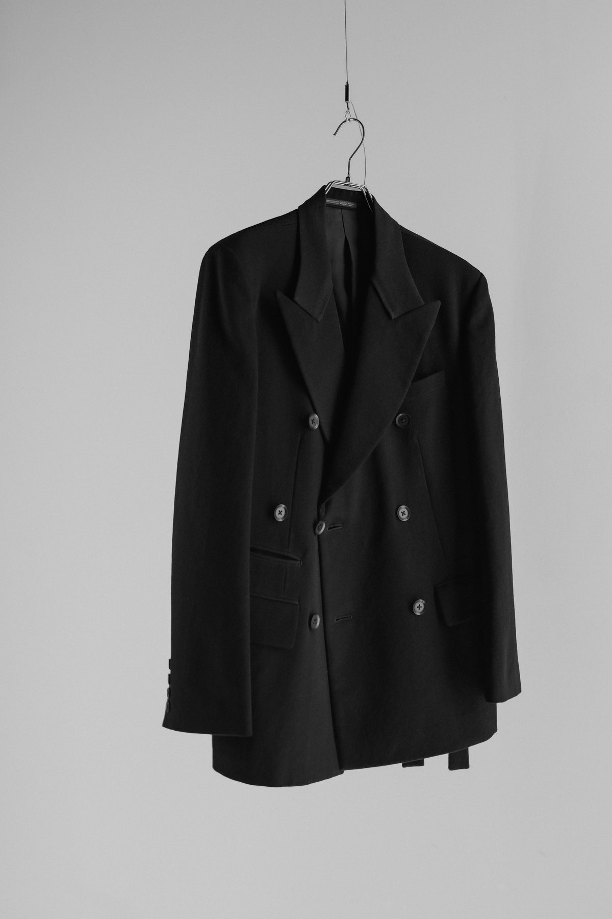 Yohji Yamamoto POUR HOMME F/W2013 - Double Breasted Wool Blazer