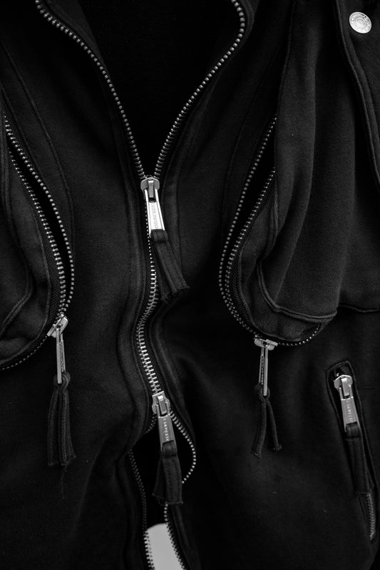 DSQUARED² F/W2004 - Cargo Zip-up Hoodie
