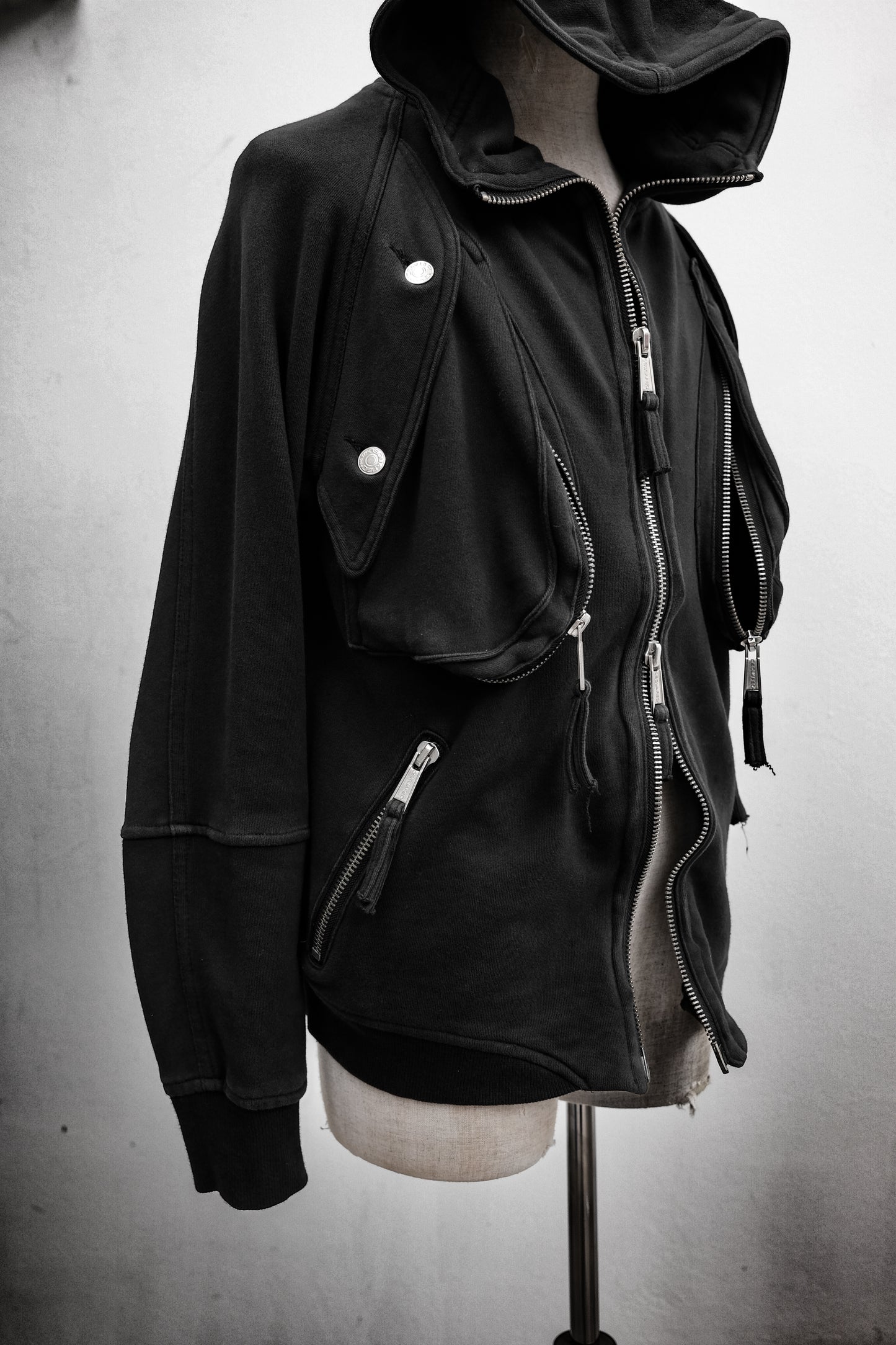 DSQUARED² F/W2004 - Cargo Zip-up Hoodie