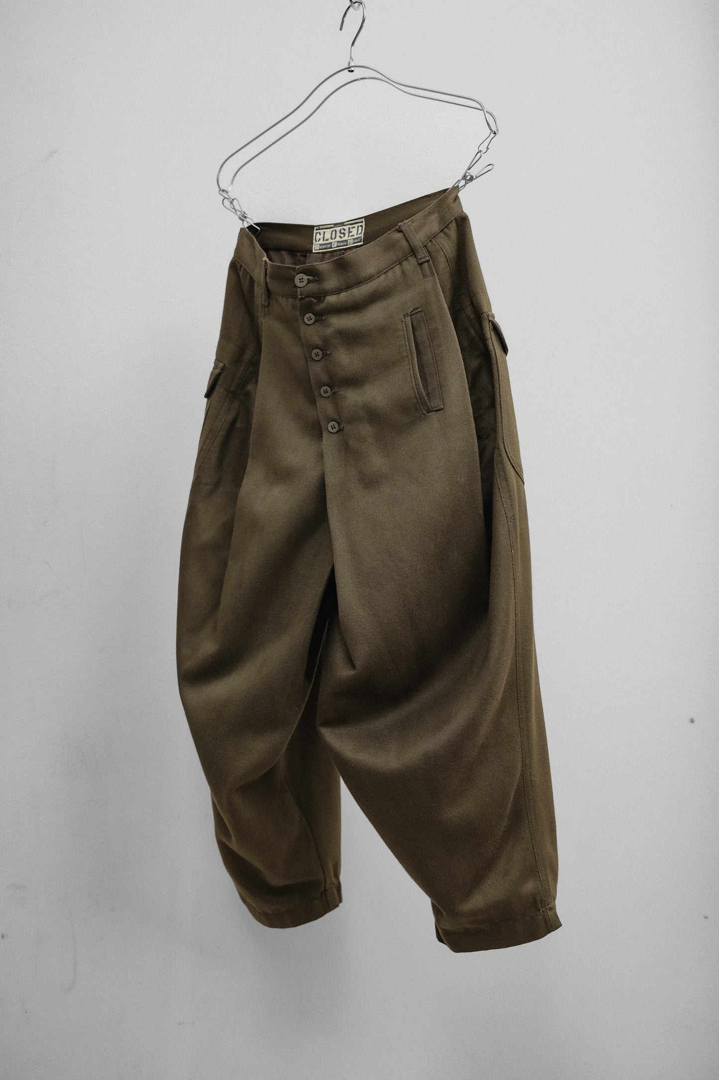 Marithé + François Girbaud “CLOSED” 1980s - Balloon Cargo Pants