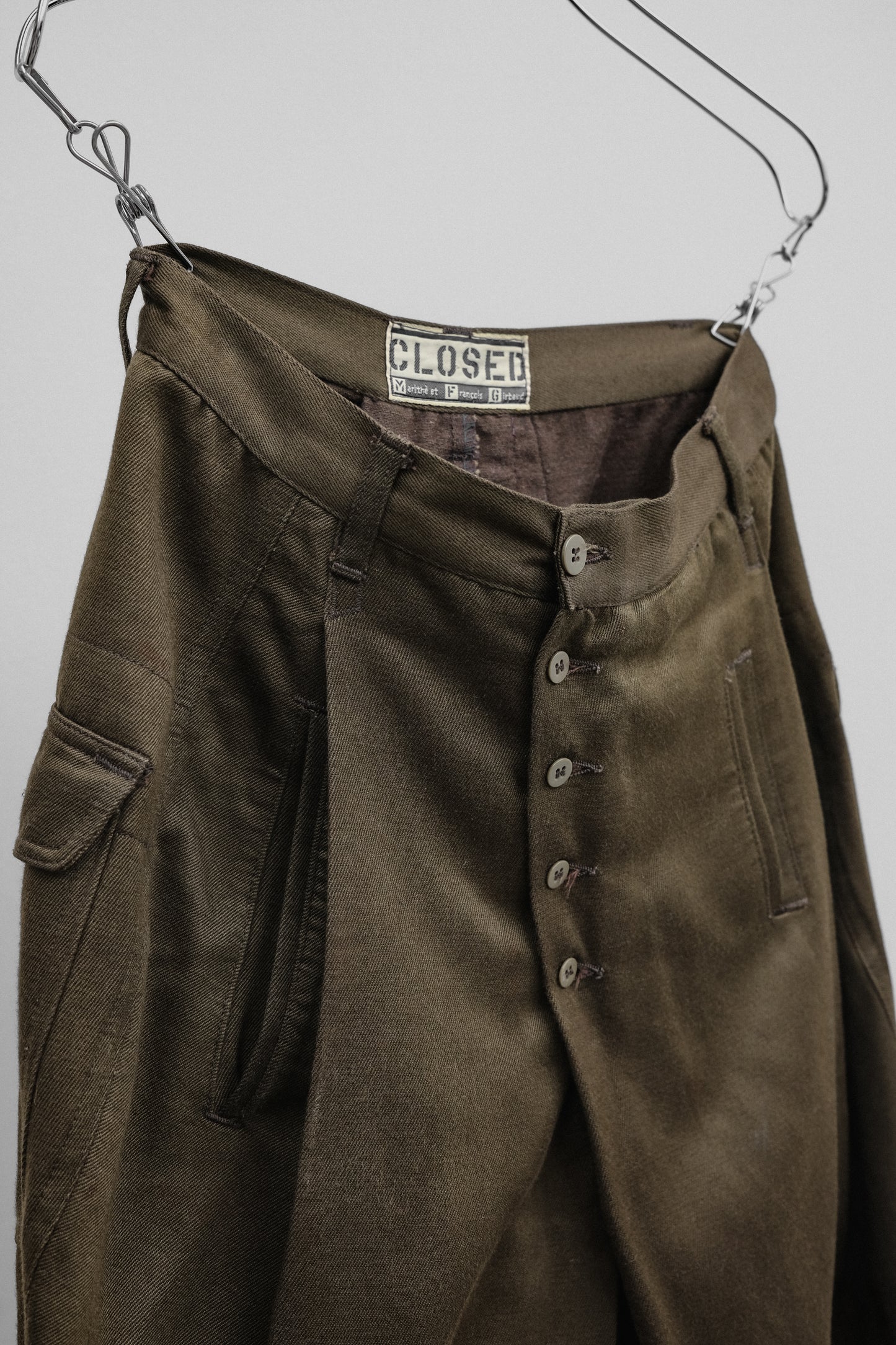 Marithé + François Girbaud “CLOSED” 1980s - Balloon Cargo Pants