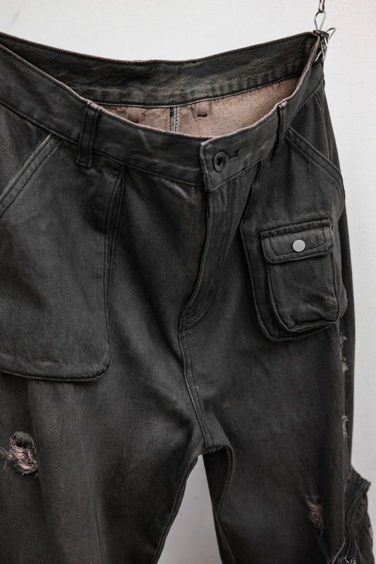 TROUBLED WATERS ACT V - Safari Cargo Pants