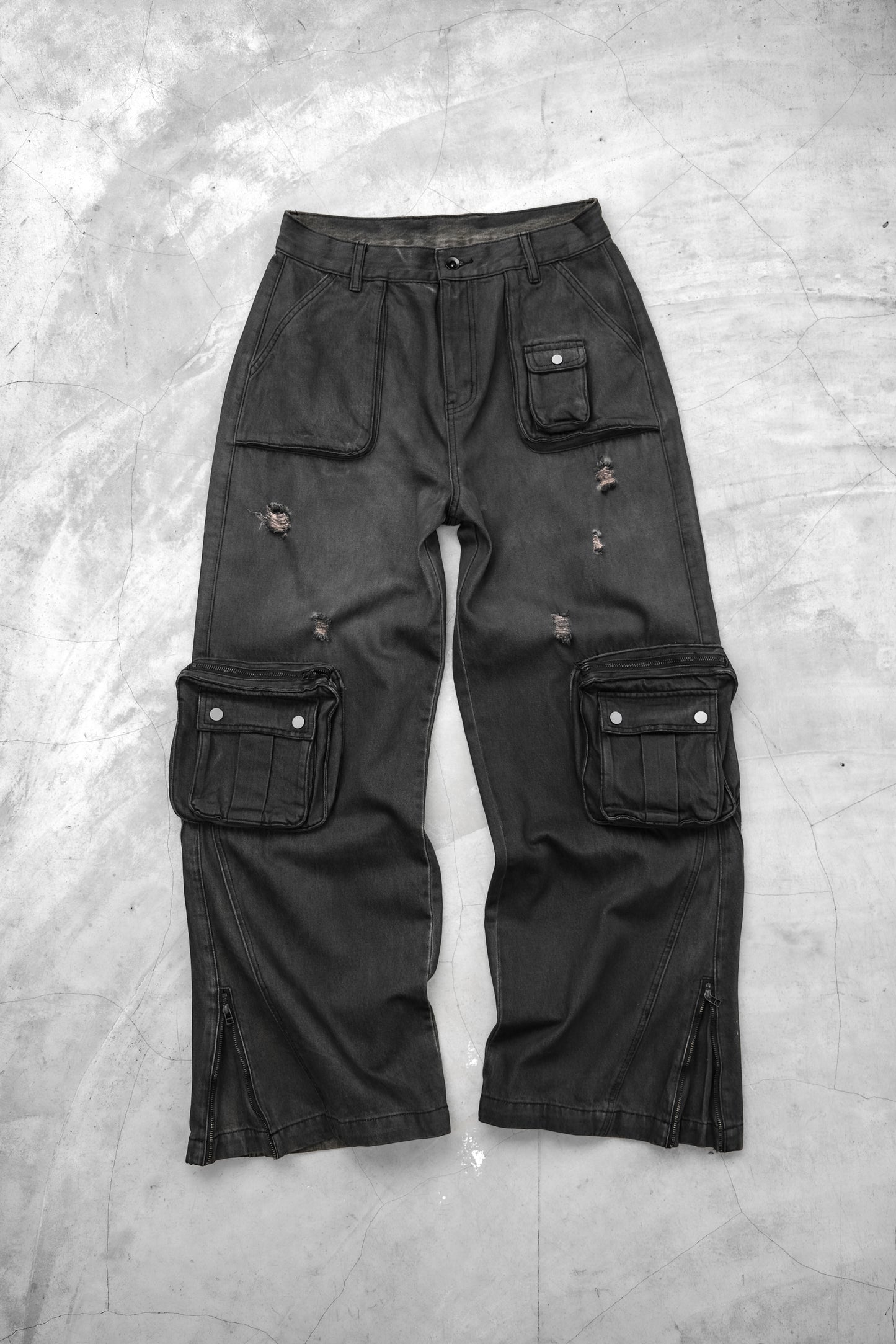 TROUBLED WATERS ACT V - Safari Cargo Pants