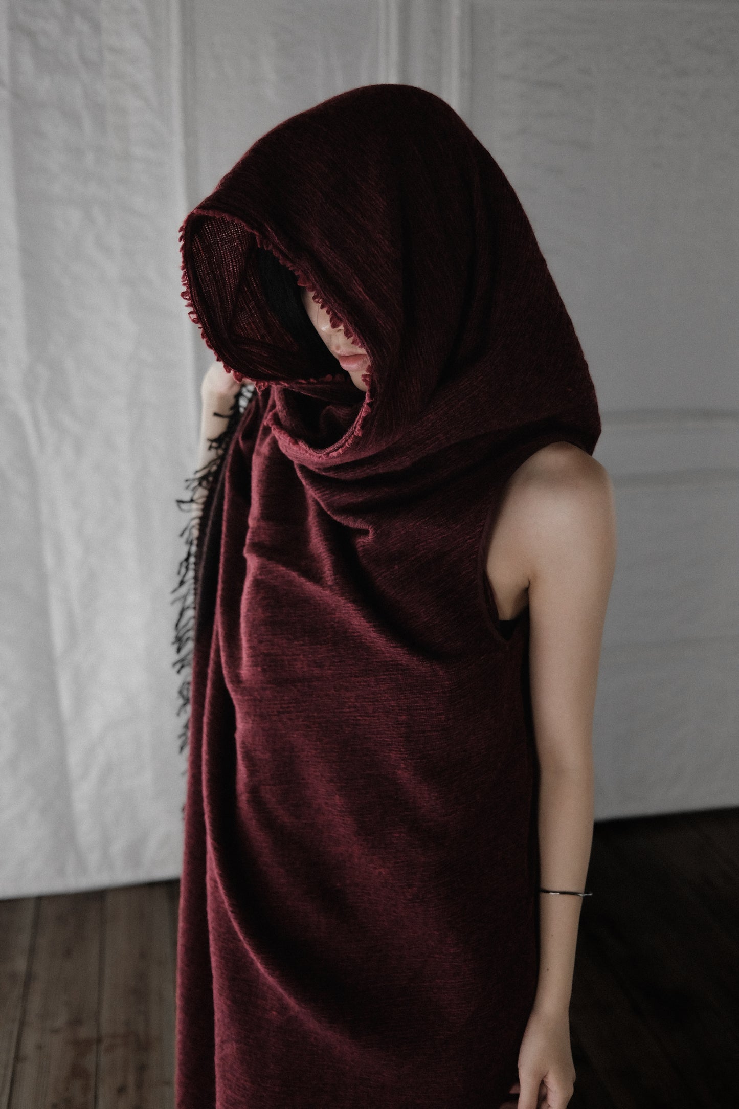 UMA WANG F/W2015 - Wool Oversized Shawl