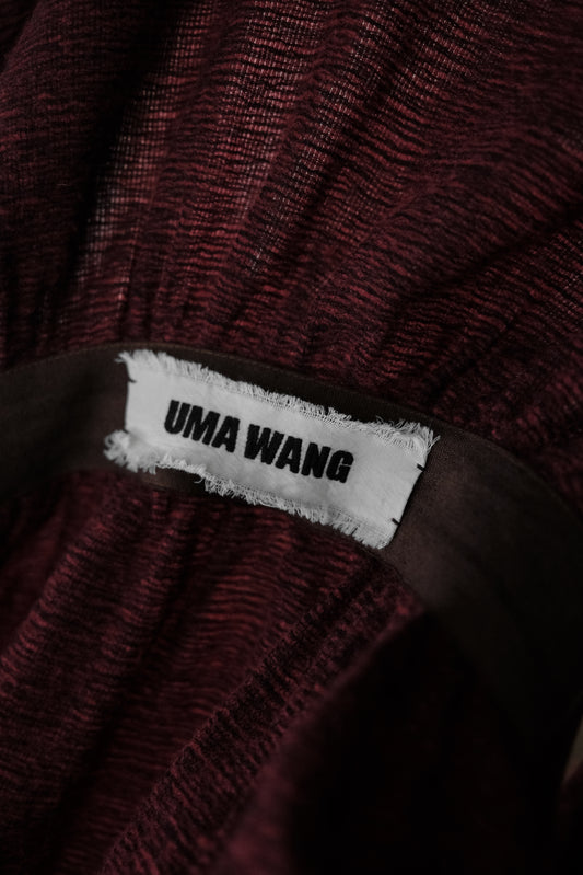 UMA WANG F/W2015 - Wool Oversized Shawl