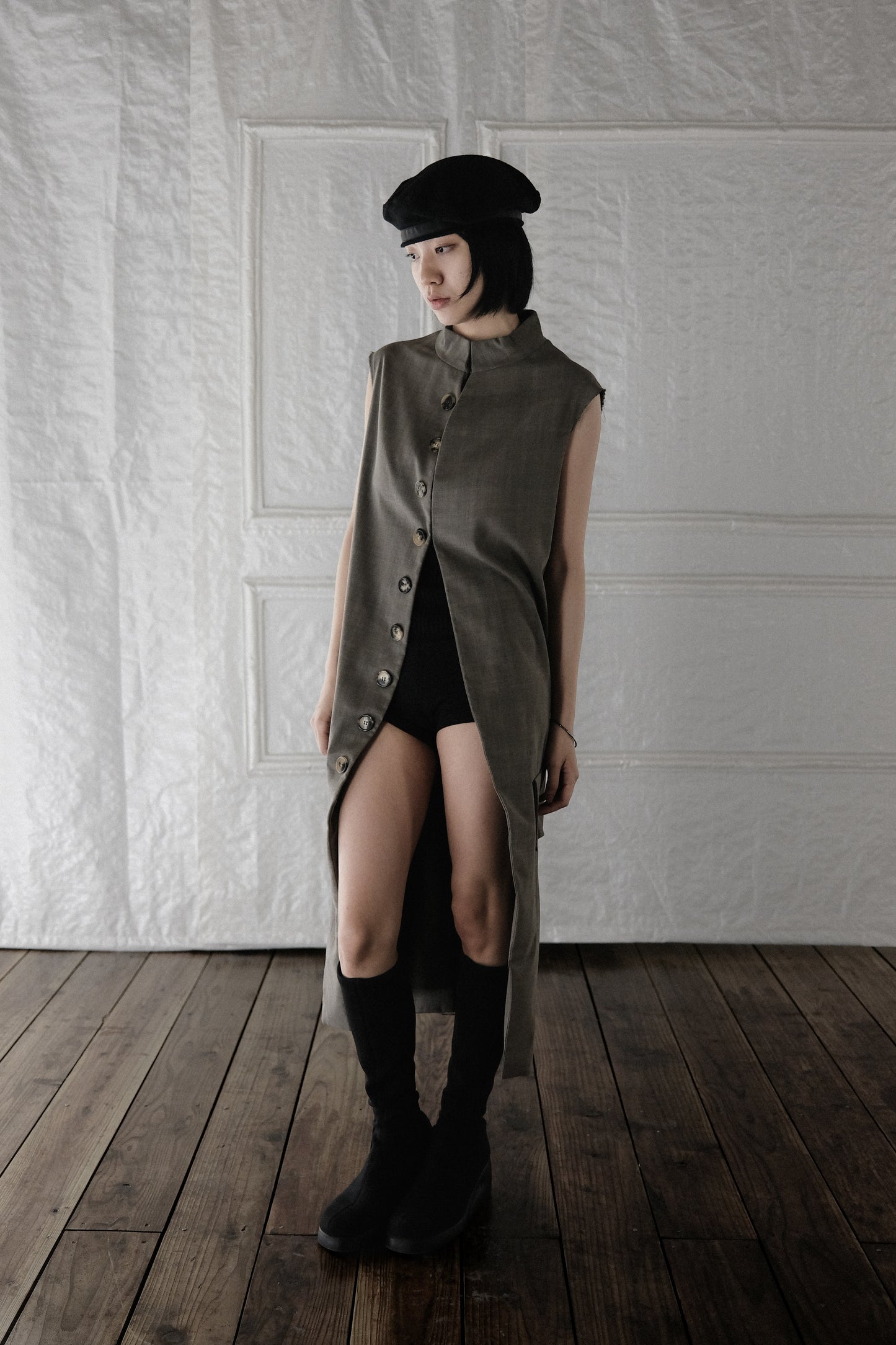 Maison Margiela by John Galliano S/S2017 - Military Sleeveless Coat