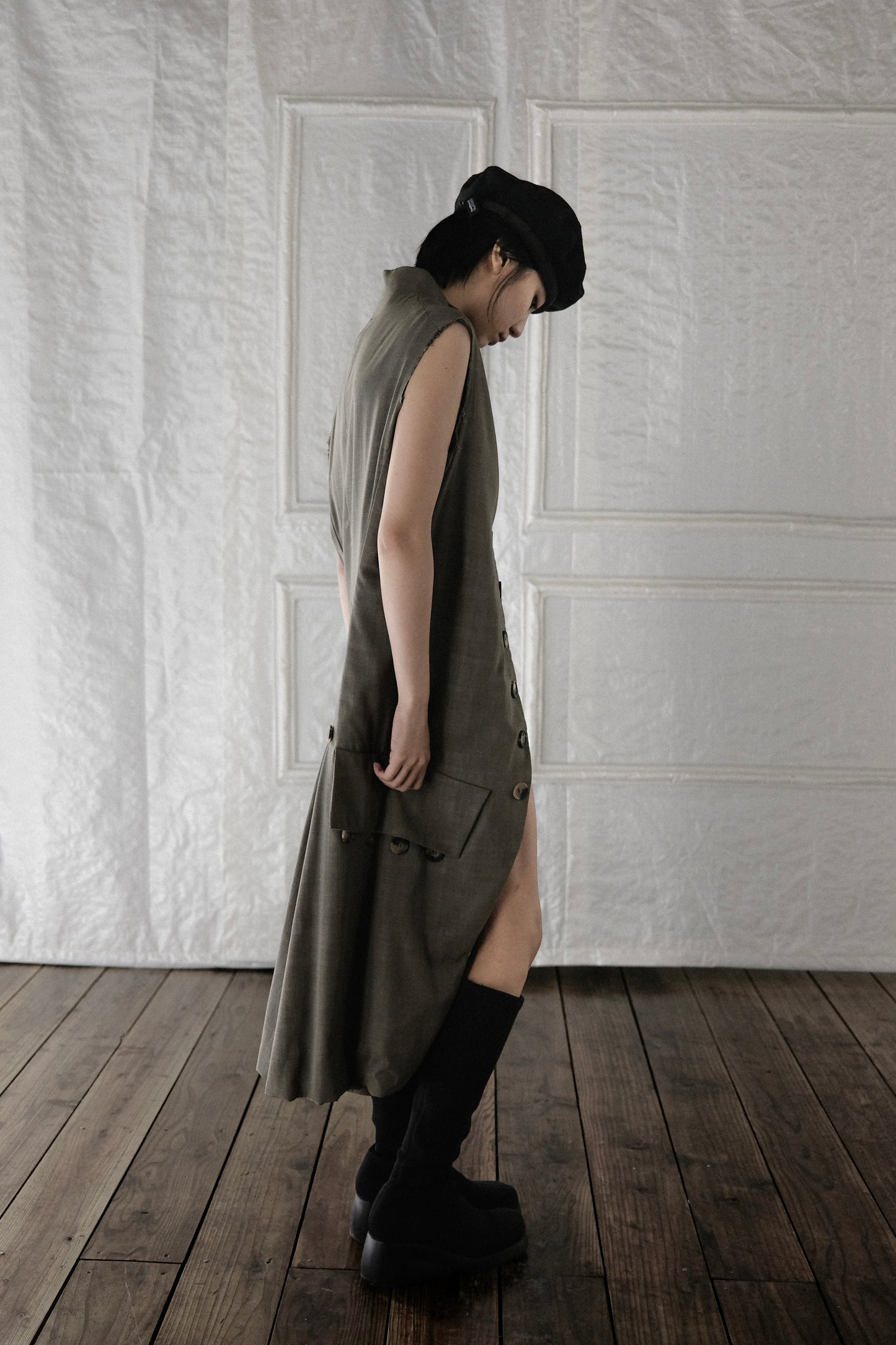 Maison Margiela by John Galliano S/S2017 - Military Sleeveless Coat