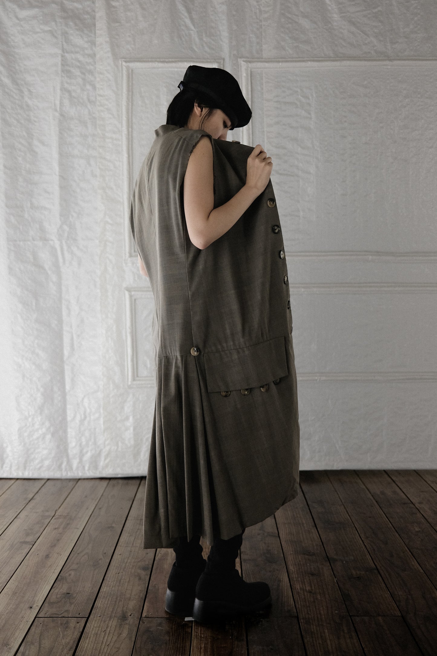 Maison Margiela by John Galliano S/S2017 - Military Sleeveless Coat