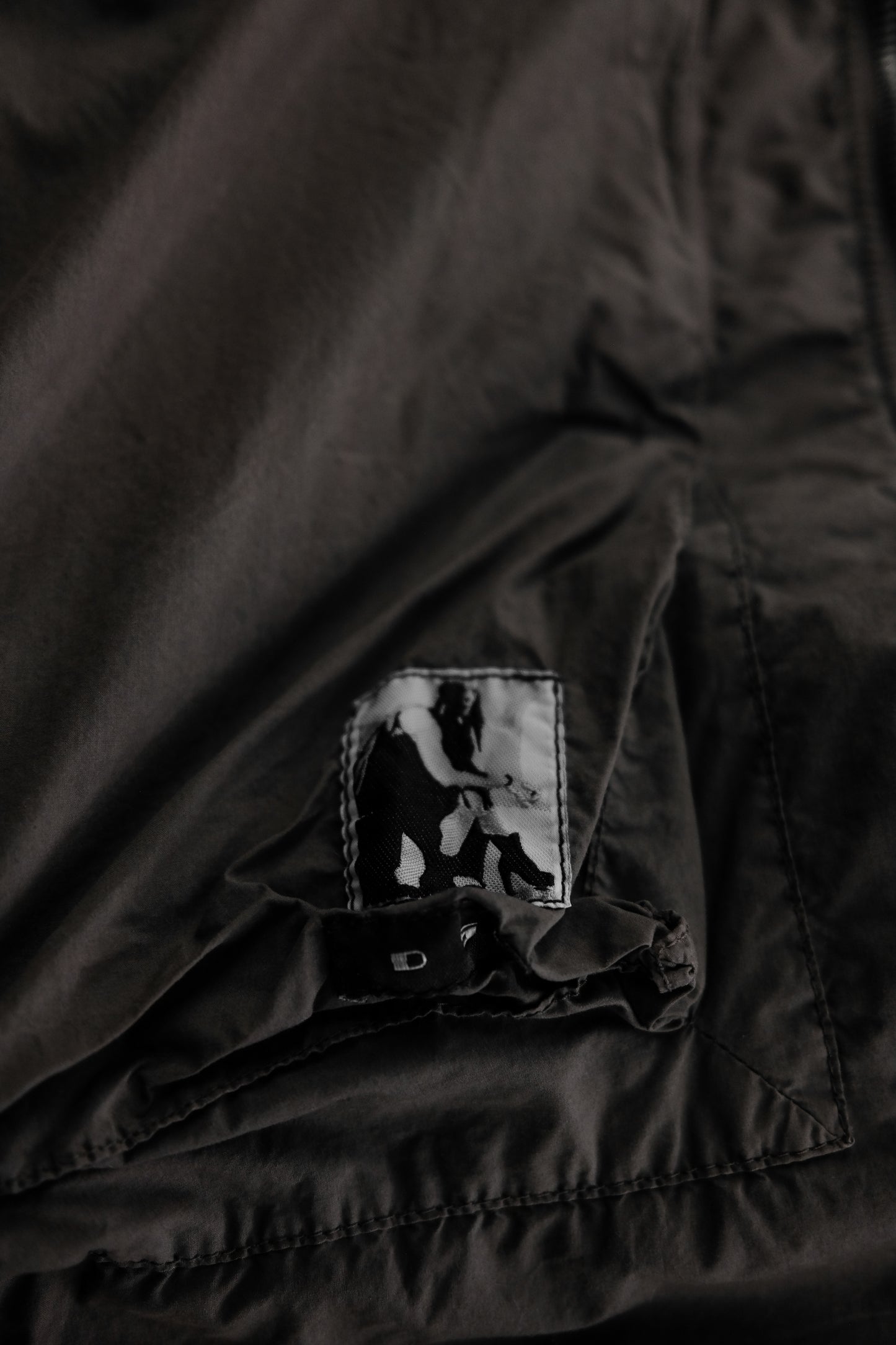 Rick Owens DRKSHDW F/W2012 - Geometric Camo Exploder Parka