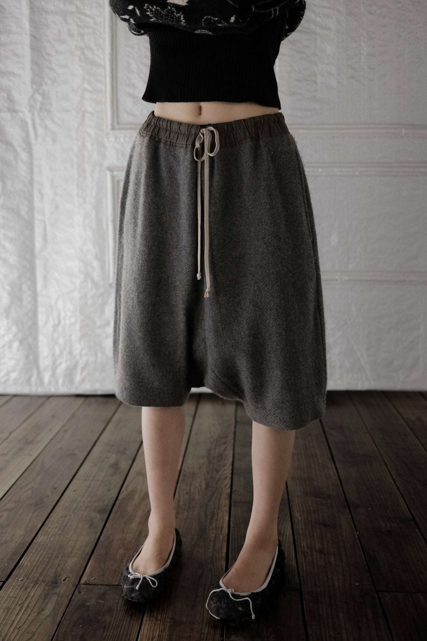 Rick Owens F/W2011 "Limo" - Cashmere Pod Shorts