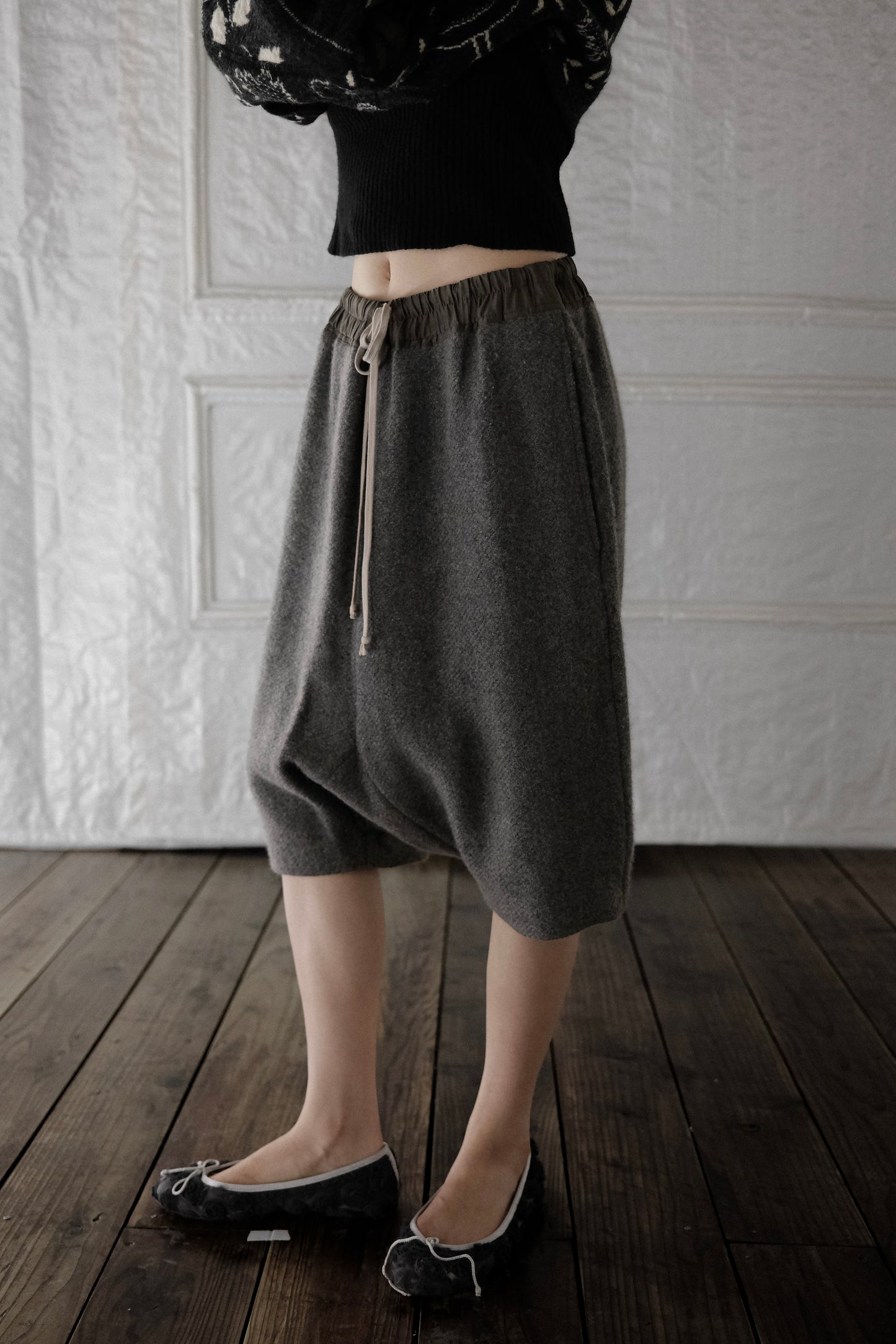 Rick Owens F/W2011 "Limo" - Cashmere Pod Shorts