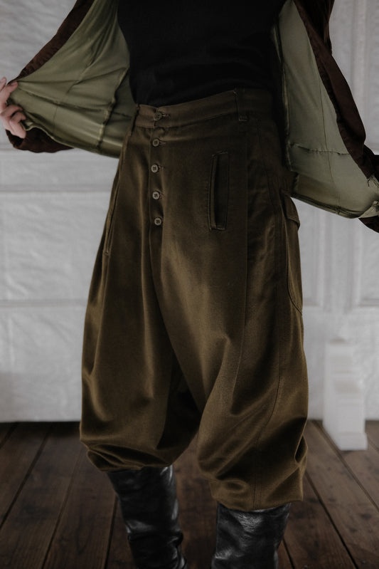 Marithé + François Girbaud “CLOSED” 1980s - Balloon Cargo Pants