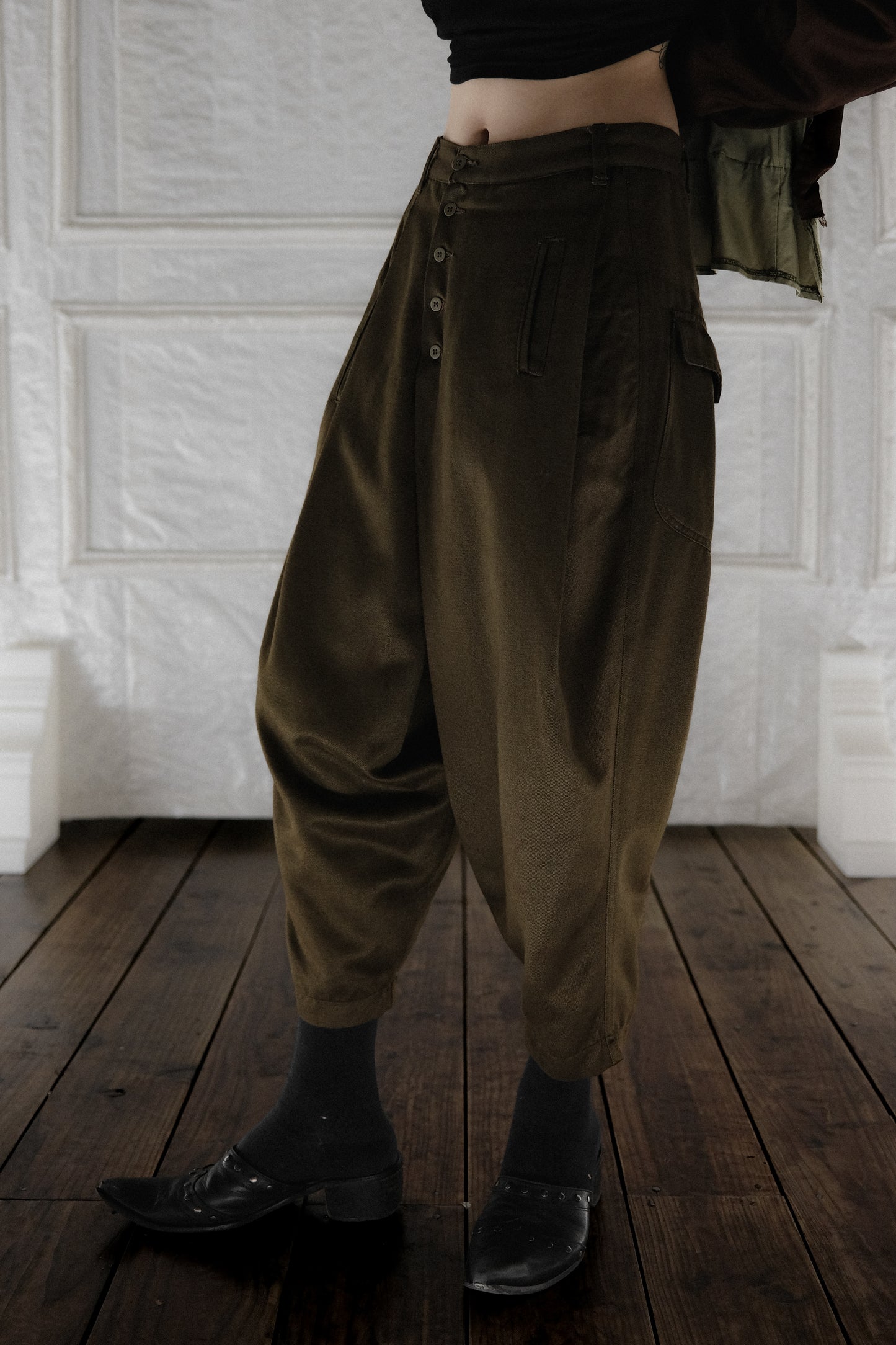 Marithé + François Girbaud “CLOSED” 1980s - Balloon Cargo Pants