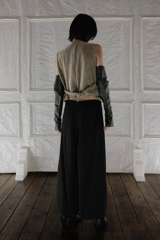 Marithé + François Girbaud 1980s “11342 Super Casual” - Gabardine Double Breasted Balloon Pants