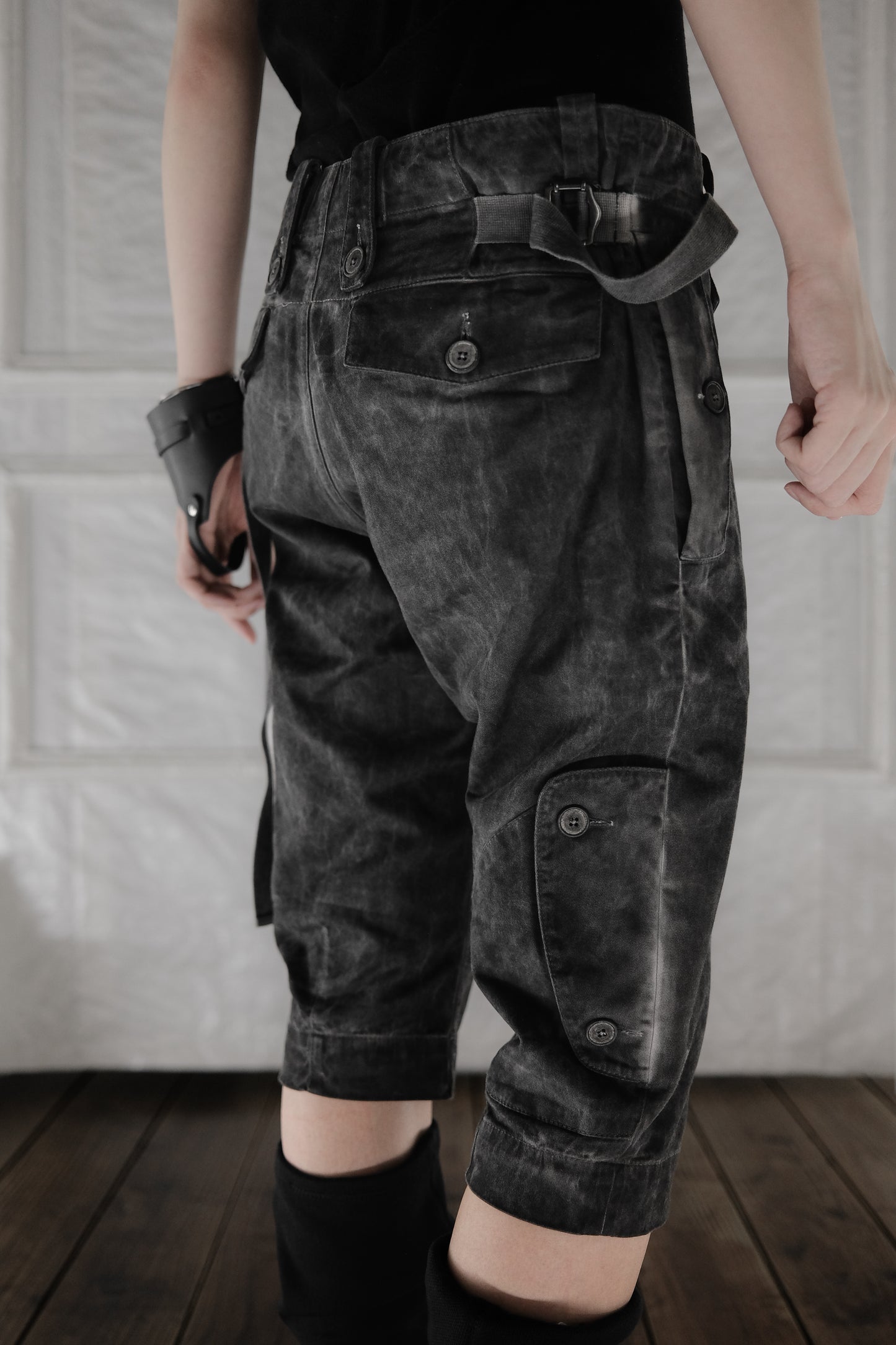 ALEXANDRE PLOKHOV S/S2013 - Cold-Dyed Capri Pants