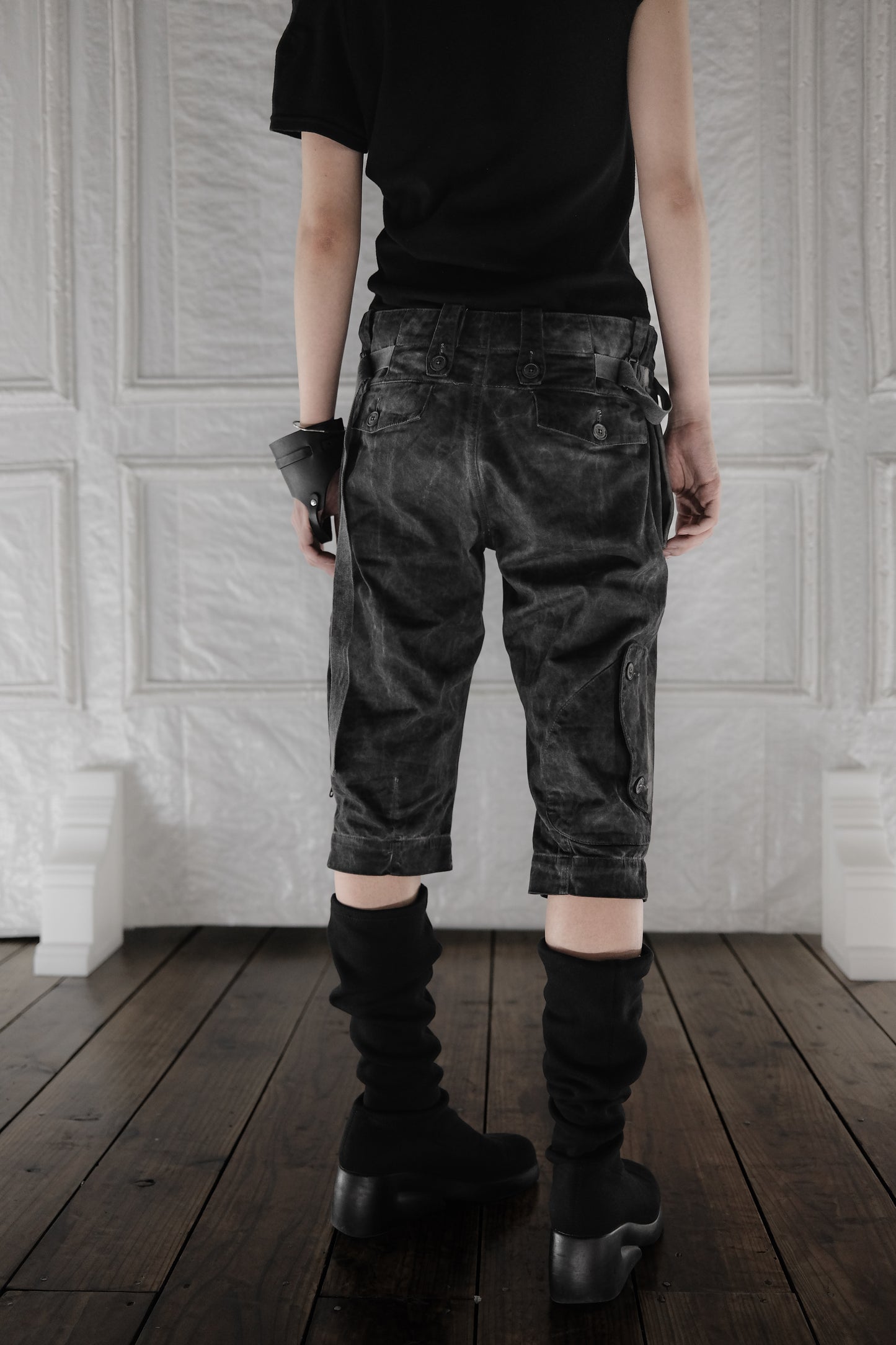 ALEXANDRE PLOKHOV S/S2013 - Cold-Dyed Capri Pants