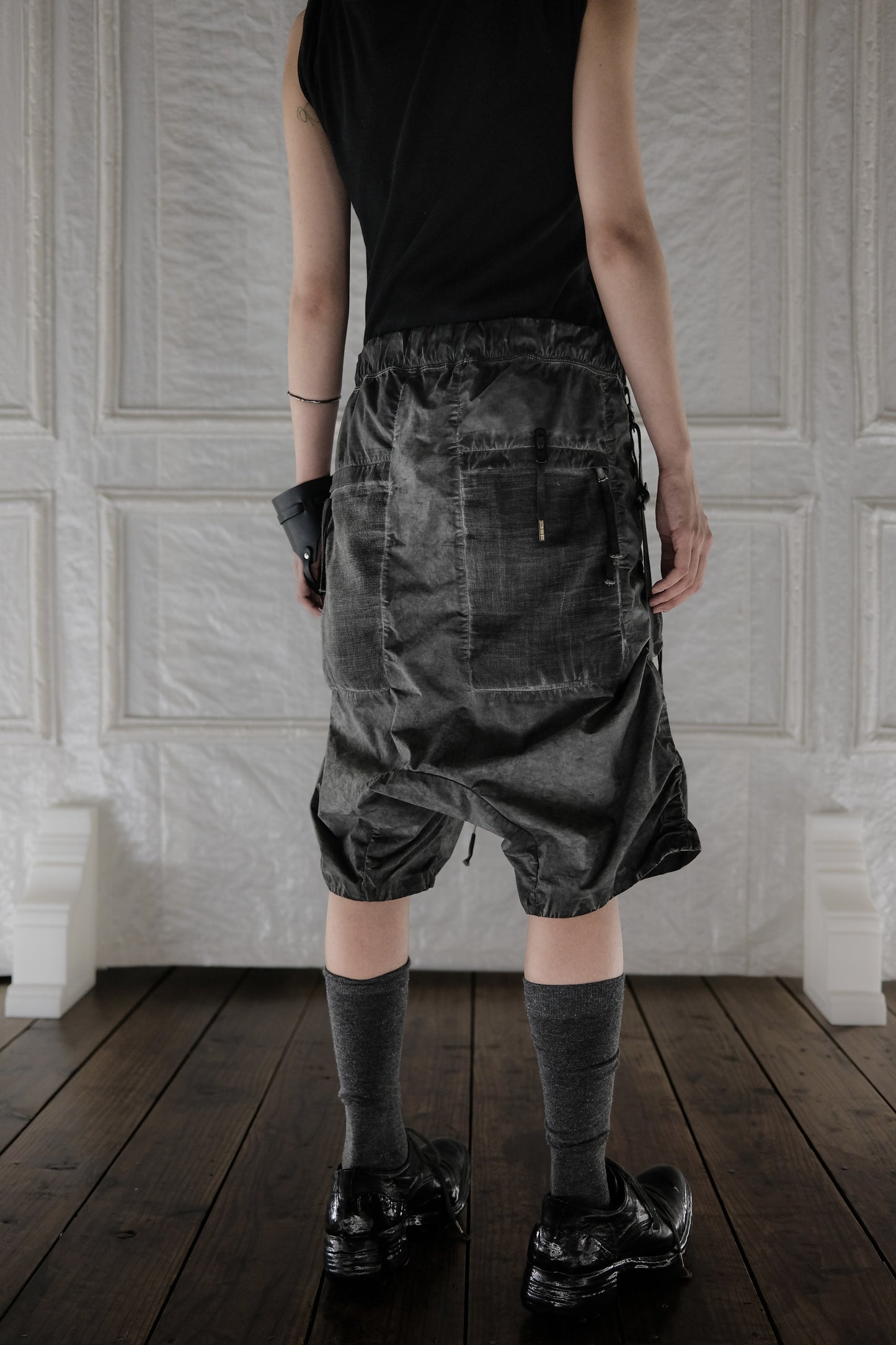 Boris Bidjan Saberi S/S2020 - P27 Cold Dyed Shorts