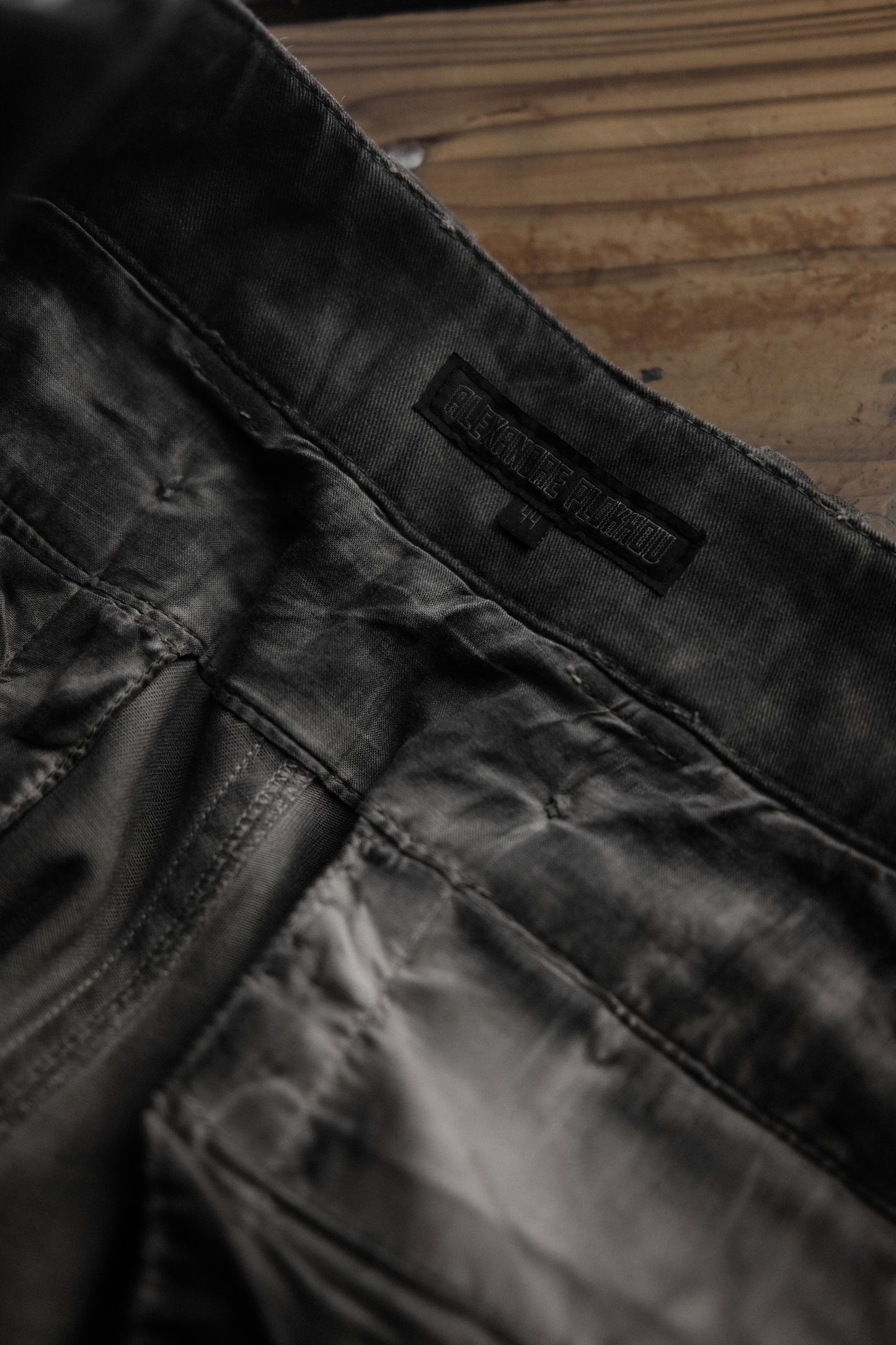 ALEXANDRE PLOKHOV S/S2013 - Cold-Dyed Capri Pants