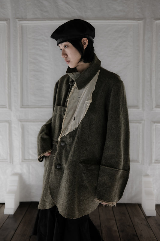 KLASICA 2000s “HAPPY END” - Remade Swedish Military Jacket