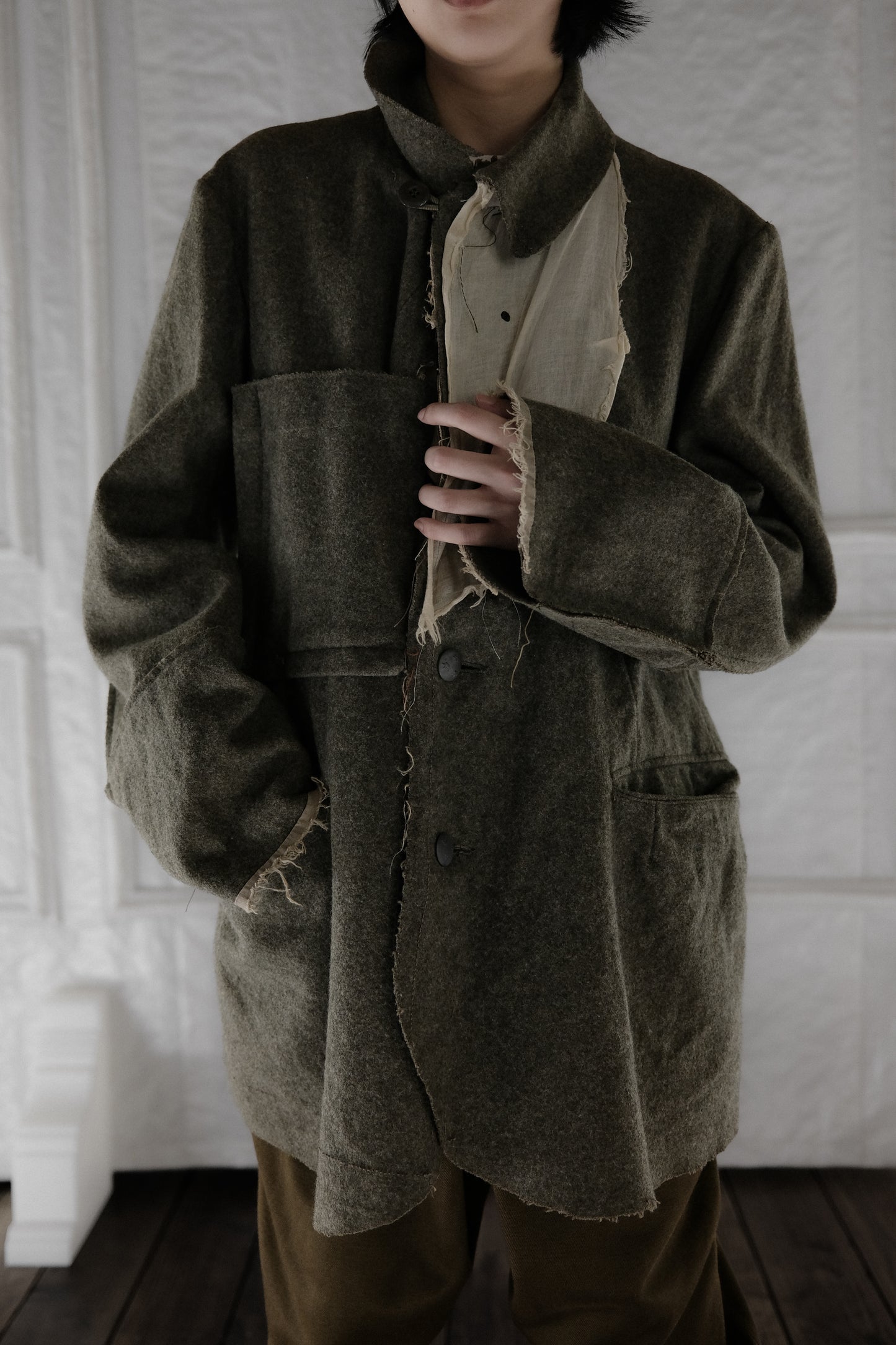 KLASICA 2000s “HAPPY END” - Remade Swedish Military Jacket