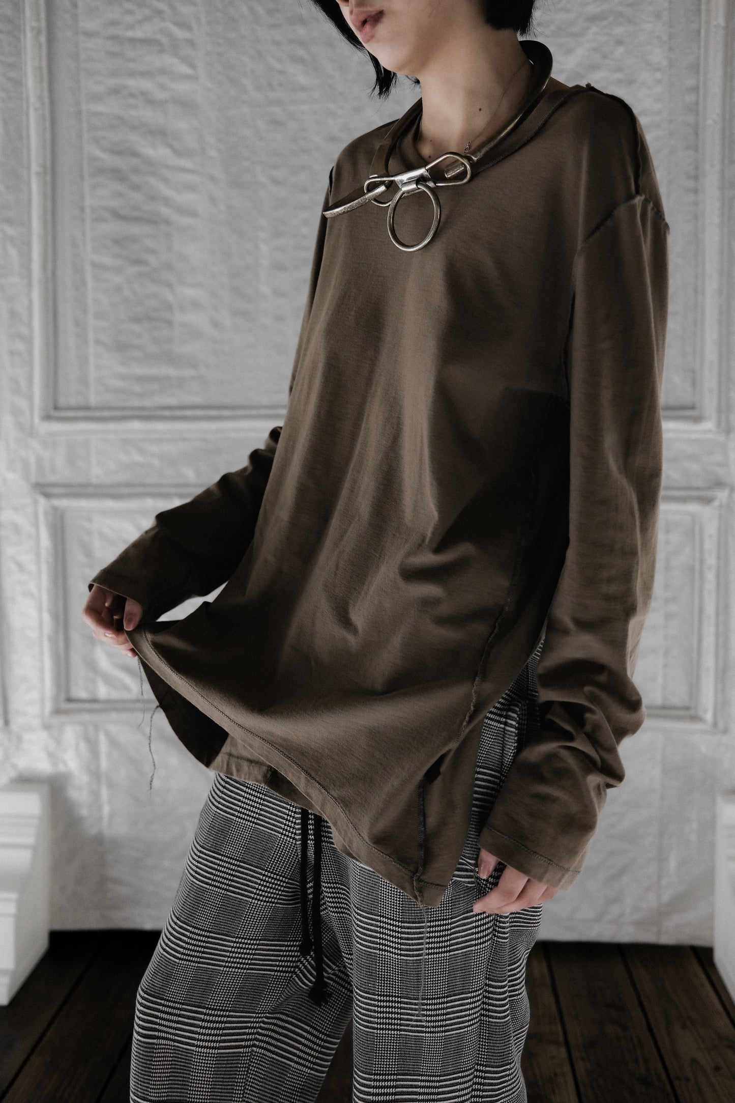 Martin Margiela S/S2003 - Inside-out Front Draped Top