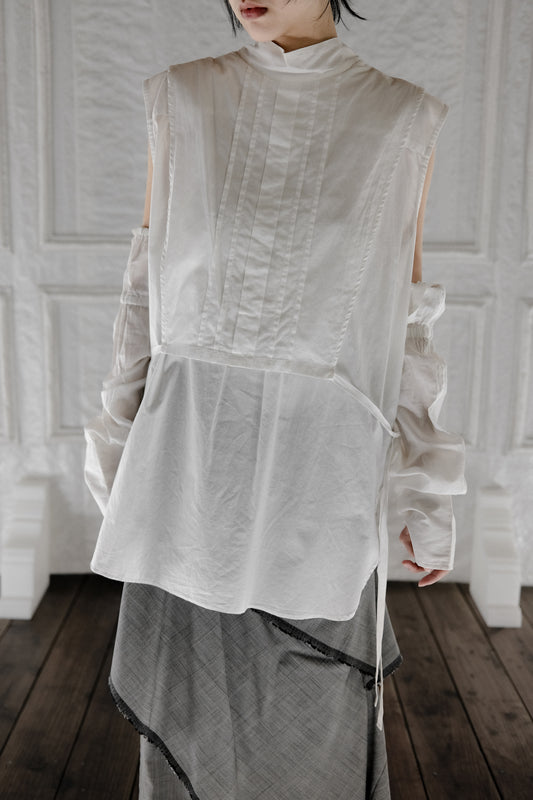 Ann Demuelemeester - Sleeveless Layered Tunic