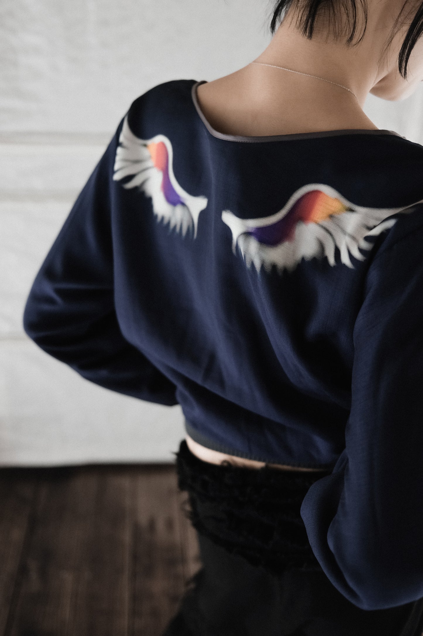 Yohji Yamamoto FEMME F/W2002 - Wings Cropped Jacket