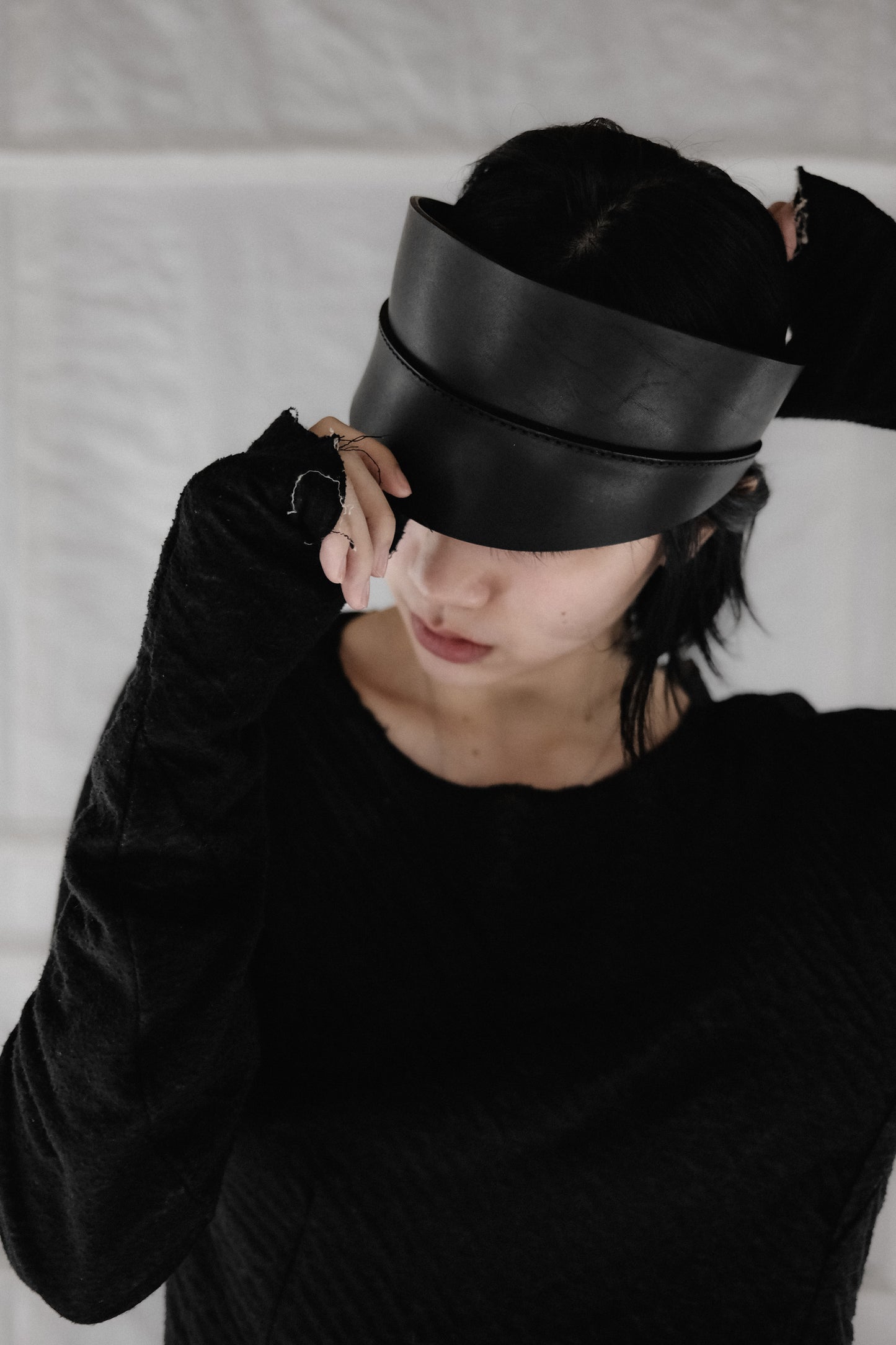 Rick Owens S/S2014 “VICIOUS” - Leather Visor Cap