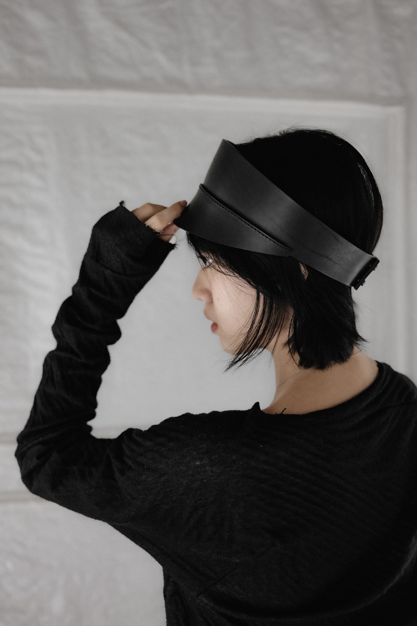 Rick Owens S/S2014 “VICIOUS” - Leather Visor Cap