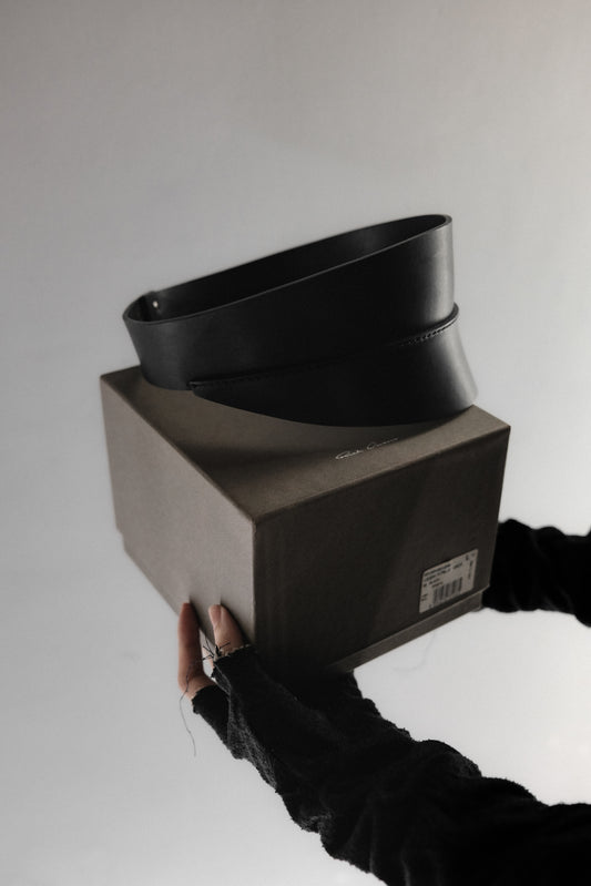 Rick Owens S/S2014 “VICIOUS” - Leather Visor Cap