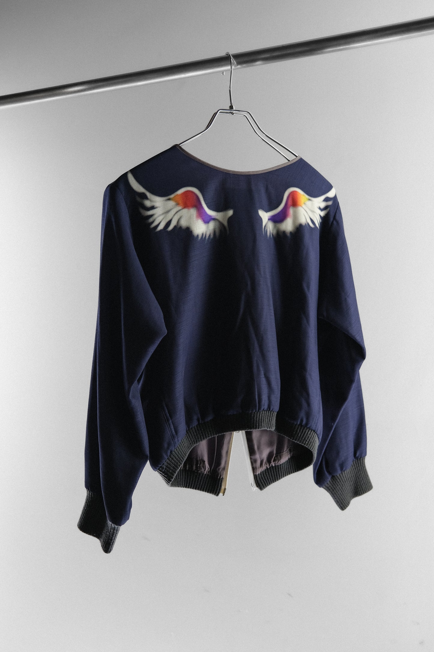 Yohji Yamamoto FEMME F/W2002 - Wings Cropped Jacket