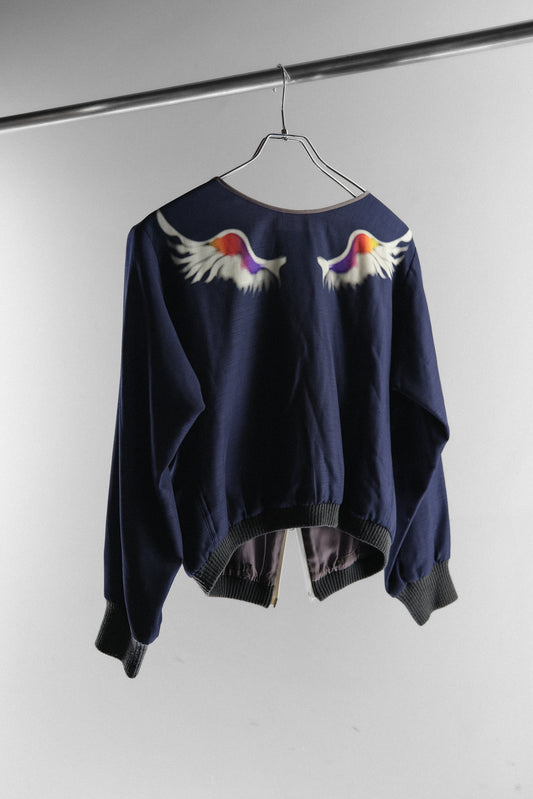 Yohji Yamamoto FEMME F/W2002 - Wings Cropped Jacket