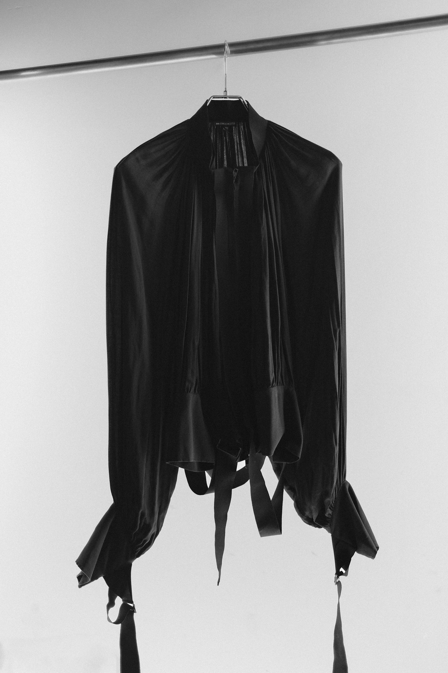 Ann Demuelemeester by Sébastien Meunier S/S2017 - Pleated Strap Blouse