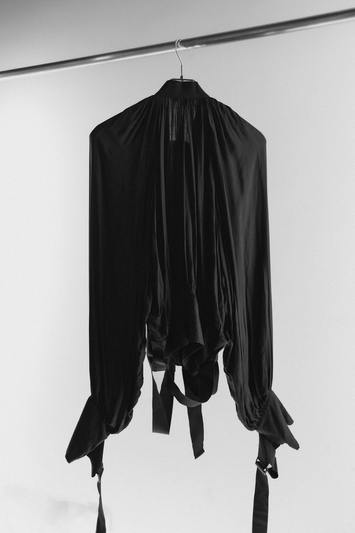 Ann Demuelemeester by Sébastien Meunier S/S2017 - Pleated Strap Blouse