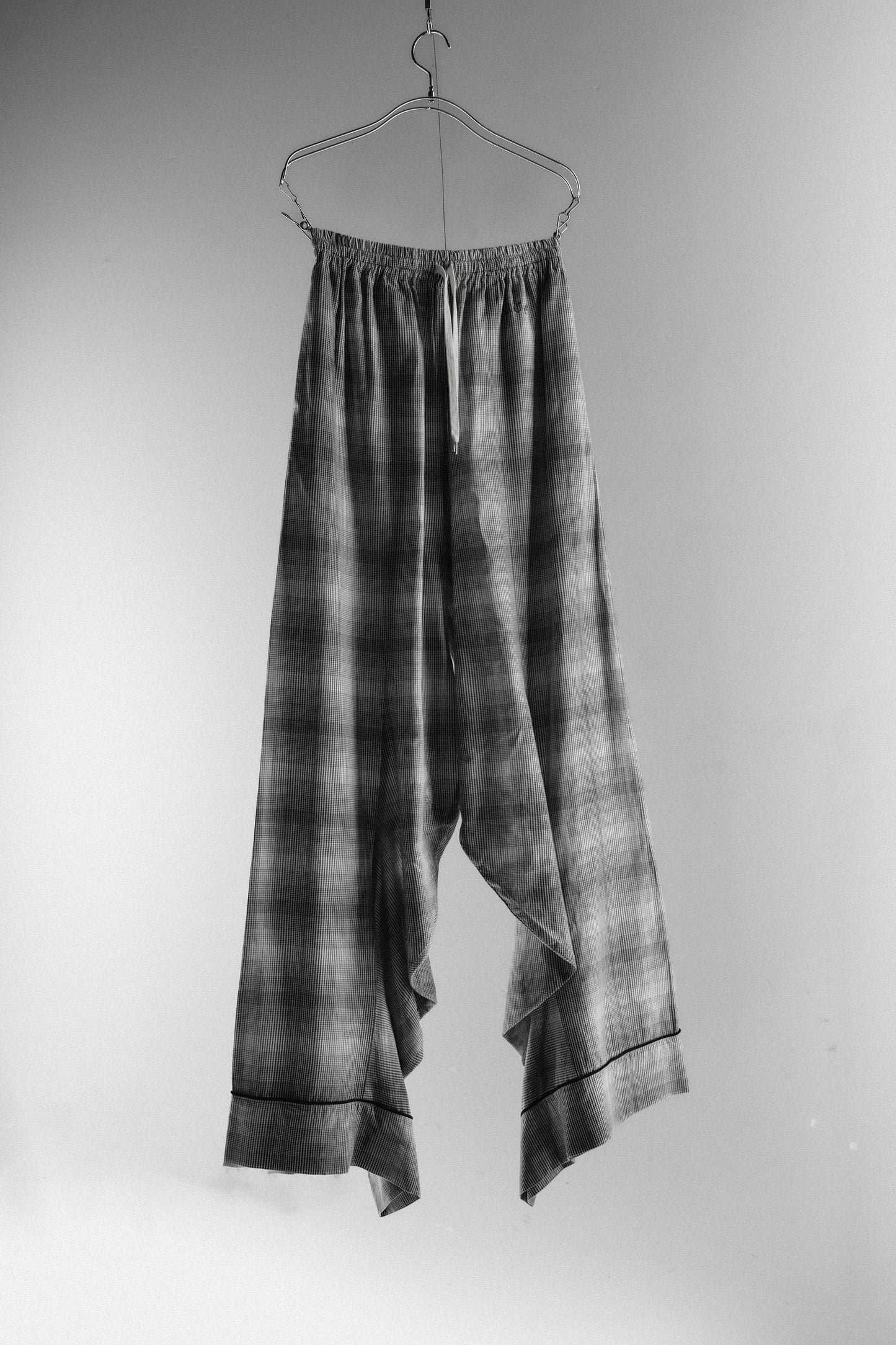 Facetasm S/S2018 - Curve Plaid Pajama Pants