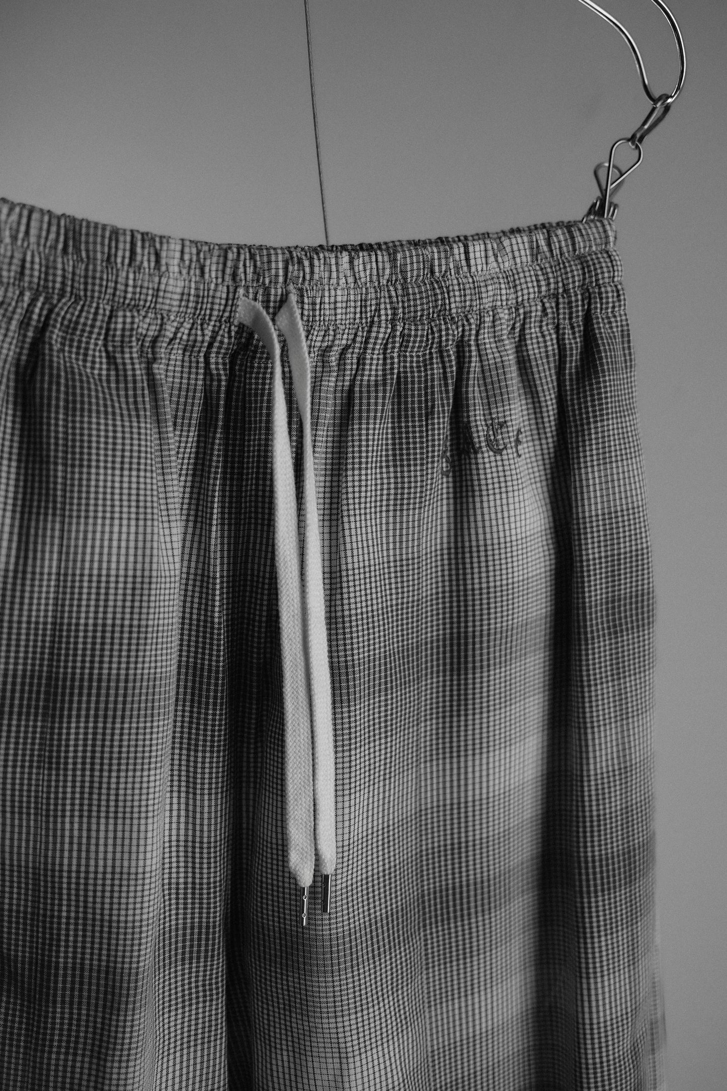 Facetasm S/S2018 - Curve Plaid Pajama Pants