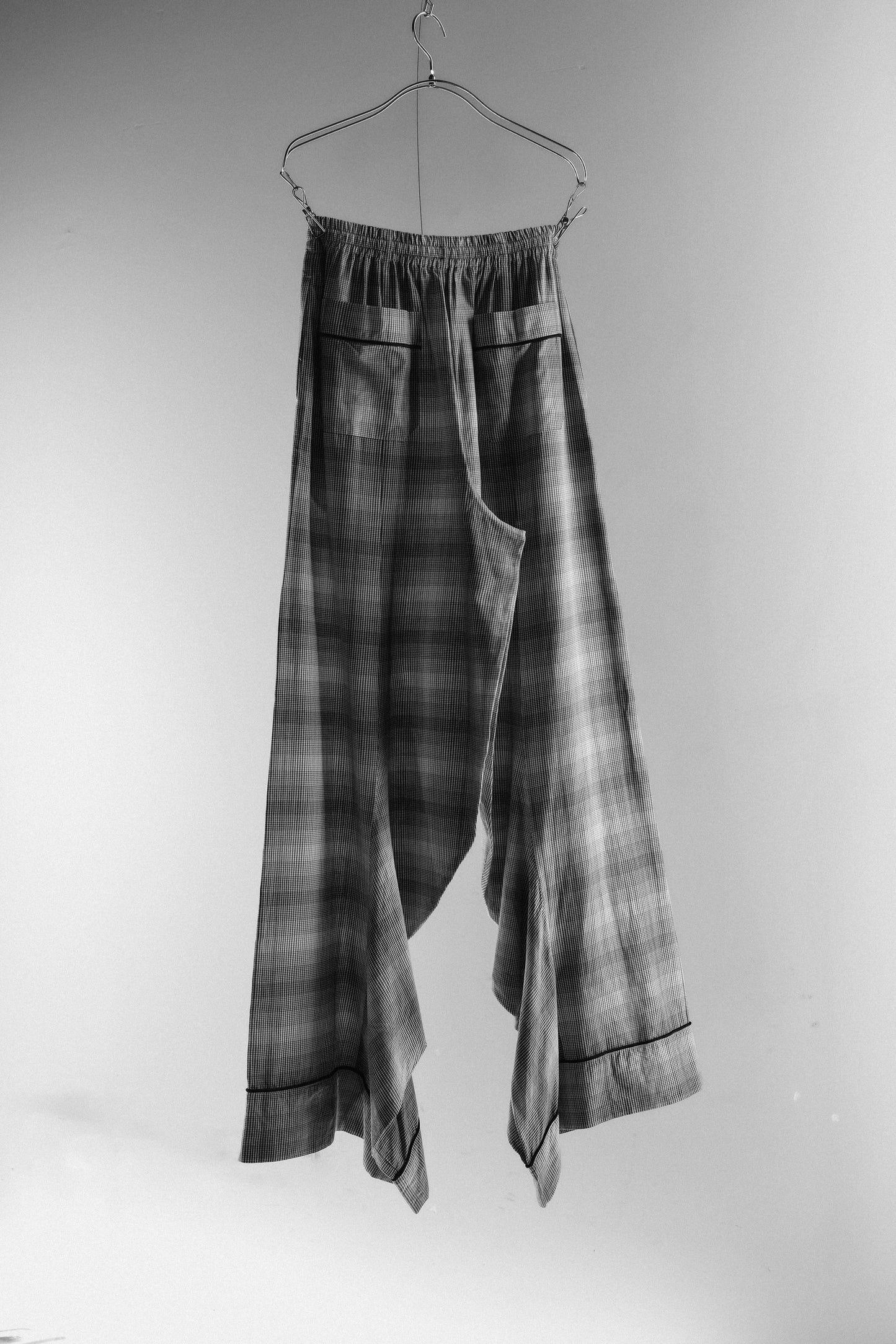 Facetasm S/S2018 - Curve Plaid Pajama Pants